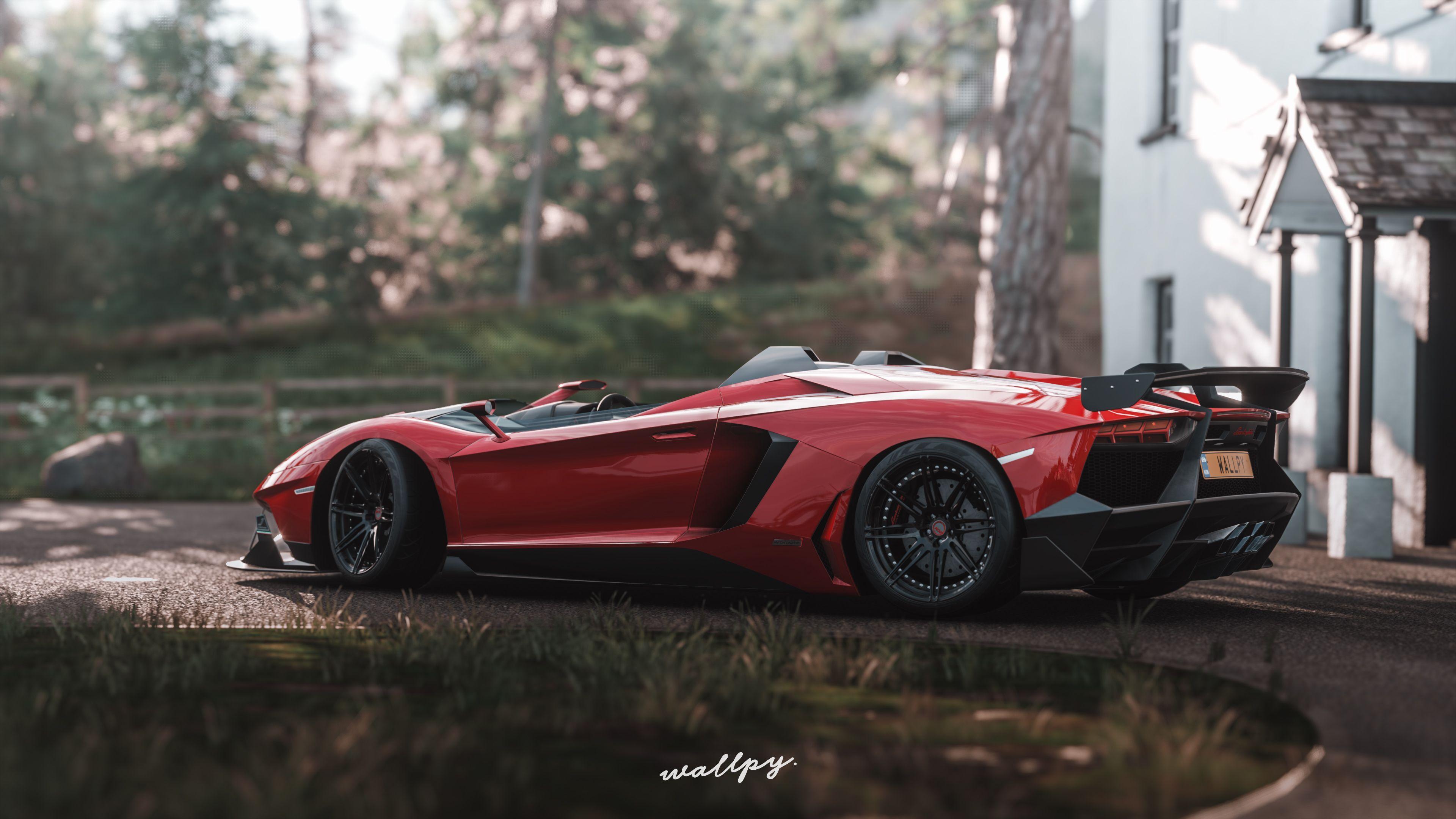3840x2160 Lamborghini Aventador Sv Forza Horizon 4k, HD Games, 4k Wallpaper