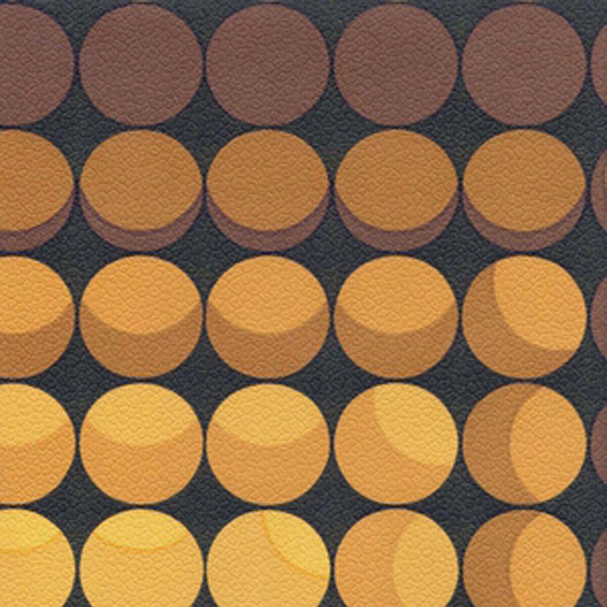 1200x1200 Mod Bubbles Original Geometric 60s 70s Vintage Designed Wallpaper