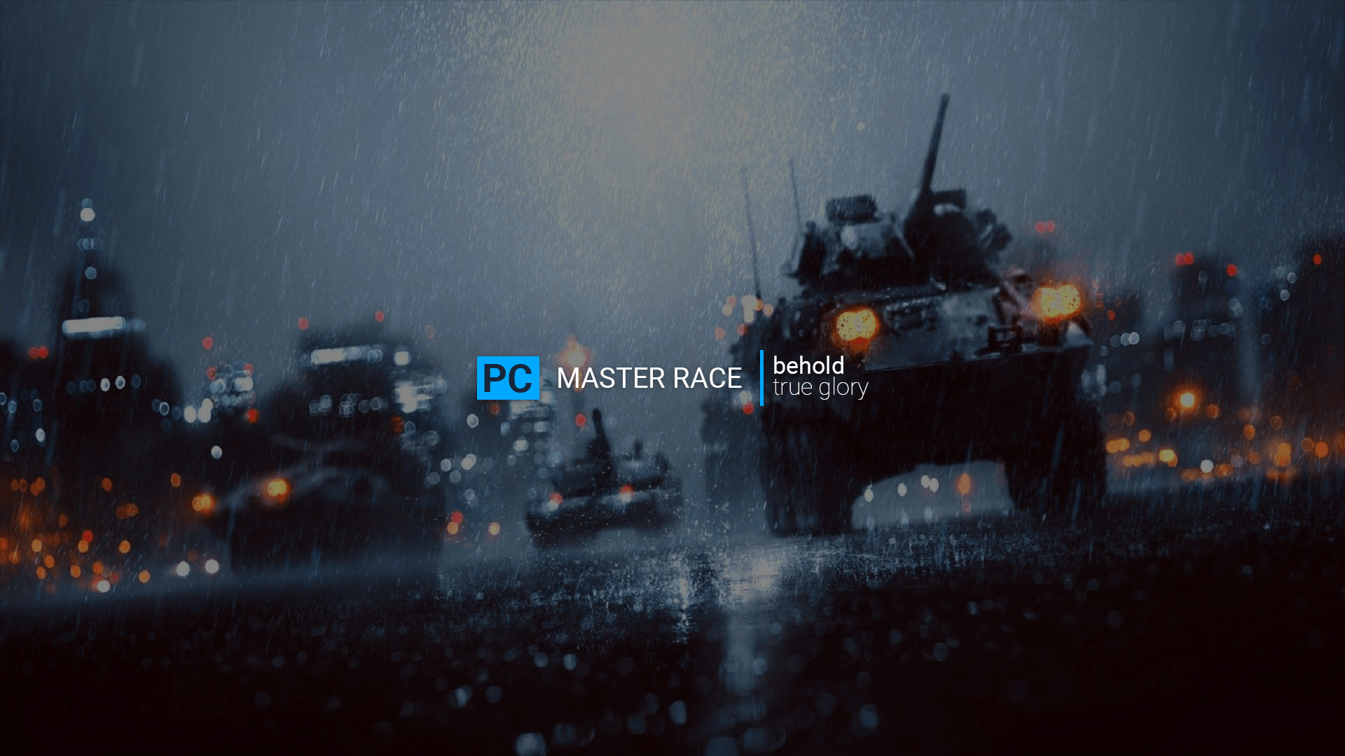 1920x1080 Glorious Master Race Wallpaper [1920x1080] [PSD Available