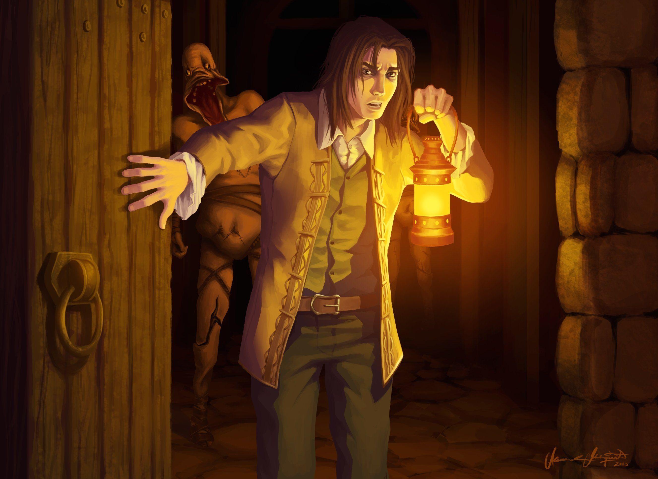 2653x1932 amnesia the dark descent, frictional games, horror game