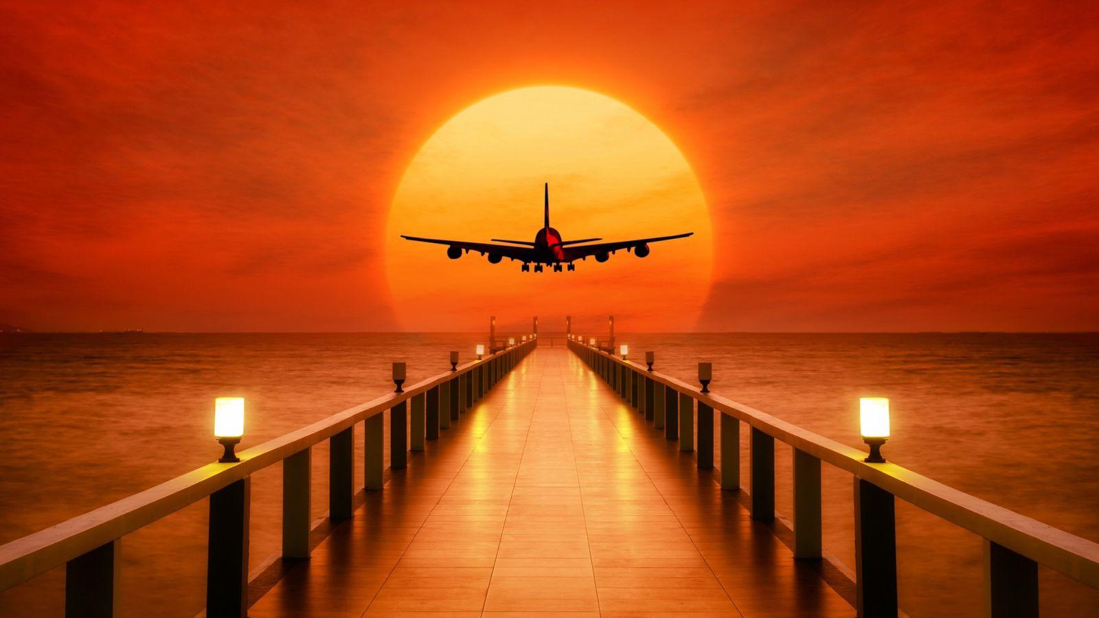1600x900 Sunset Wallpaper
