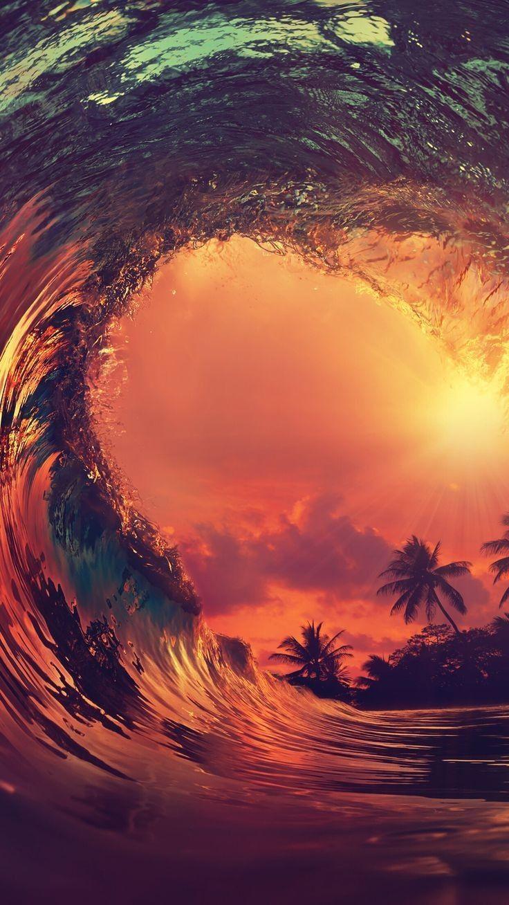 736x1308 Cool Wallpaper For Home Screen > And Sunset