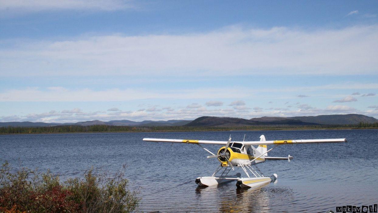 1244x700 Aircraft Seaplane De Havilland Canada DHC 2 Beaver Wallpaper