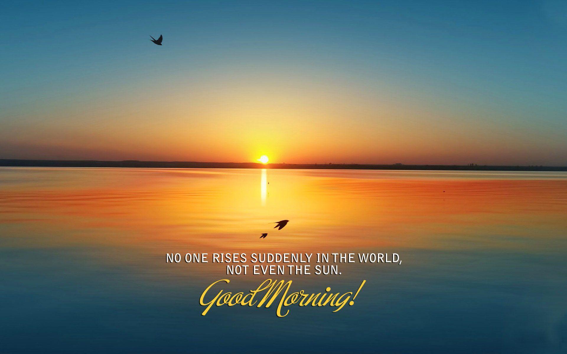 1920x1200 good, Morning, Greetings, Motivational, Mood Wallpaper HD