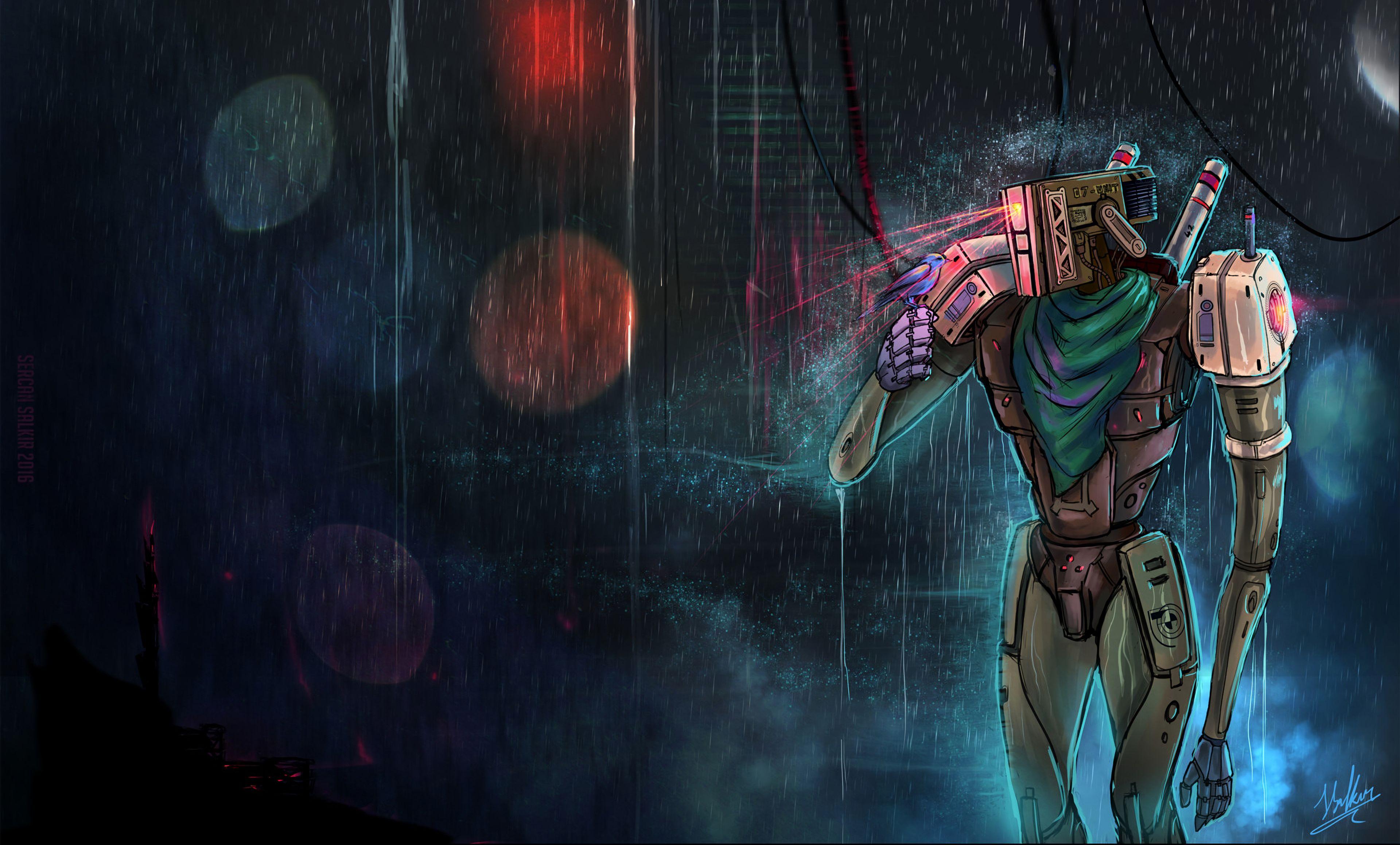3840x2318 Robots Feelings 4k, HD Artist, 4k Wallpaper, Image, Background