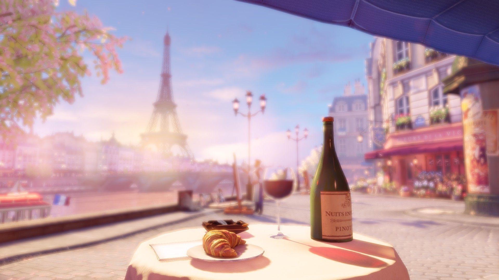 1920x1080 Paris Aesthetic Wallpaper