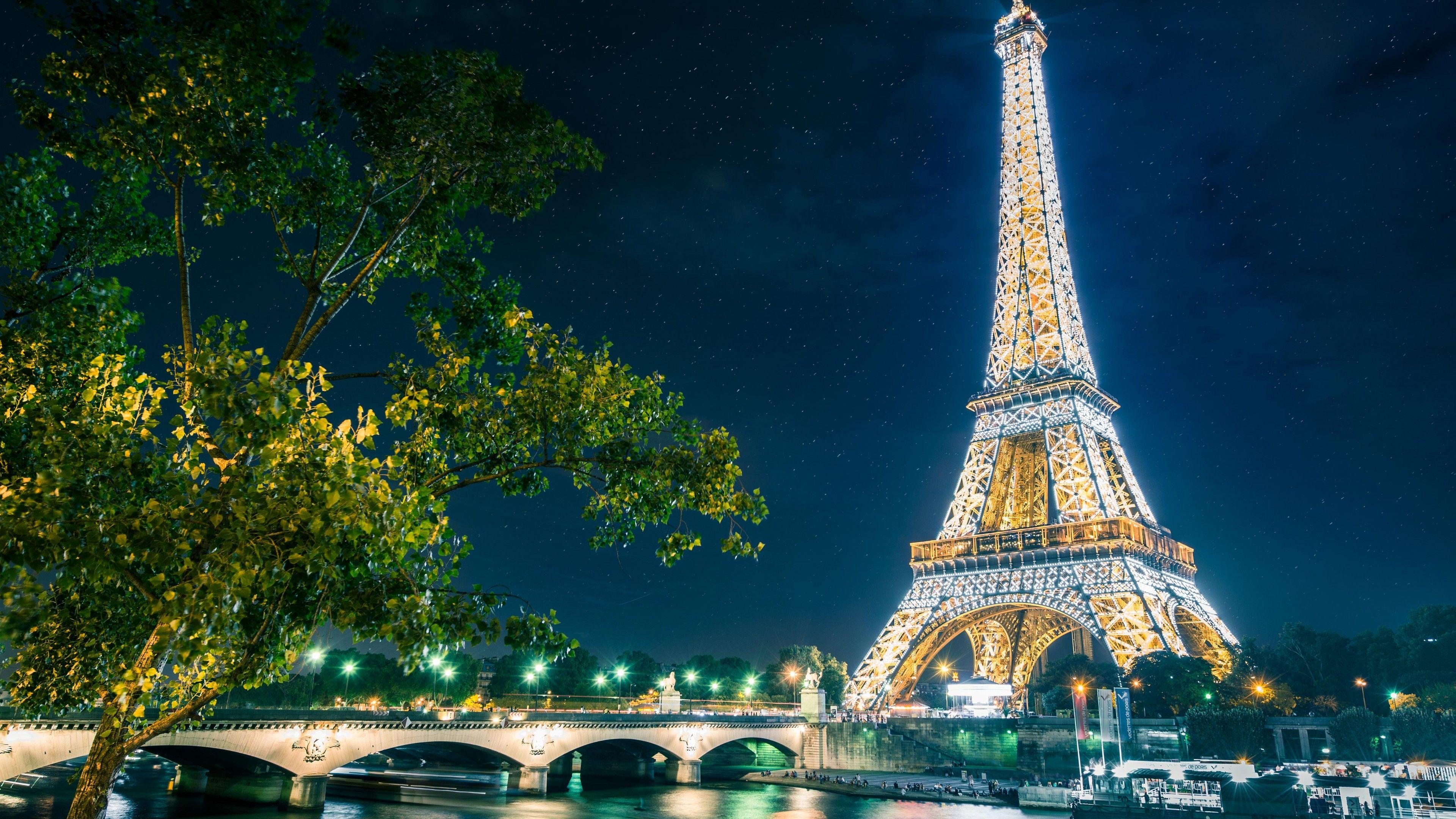 3840x2160 Wallpaper Eiffel Tower, Paris, HD, 5K, World,. Wallpaper