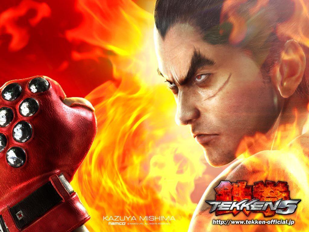 1024x768 roswell strobel: Tekken 5 PSP Wallpaper