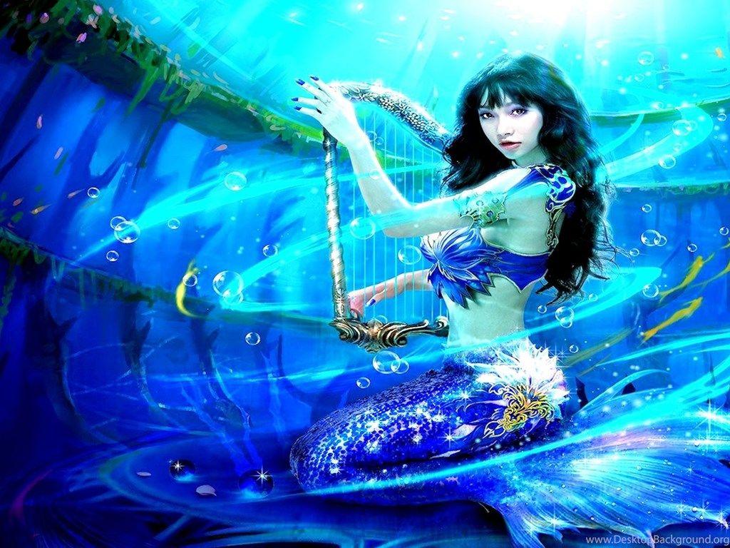 1024x768 Blue Mermaid Mermaids Wallpaper Fanpop Desktop Background