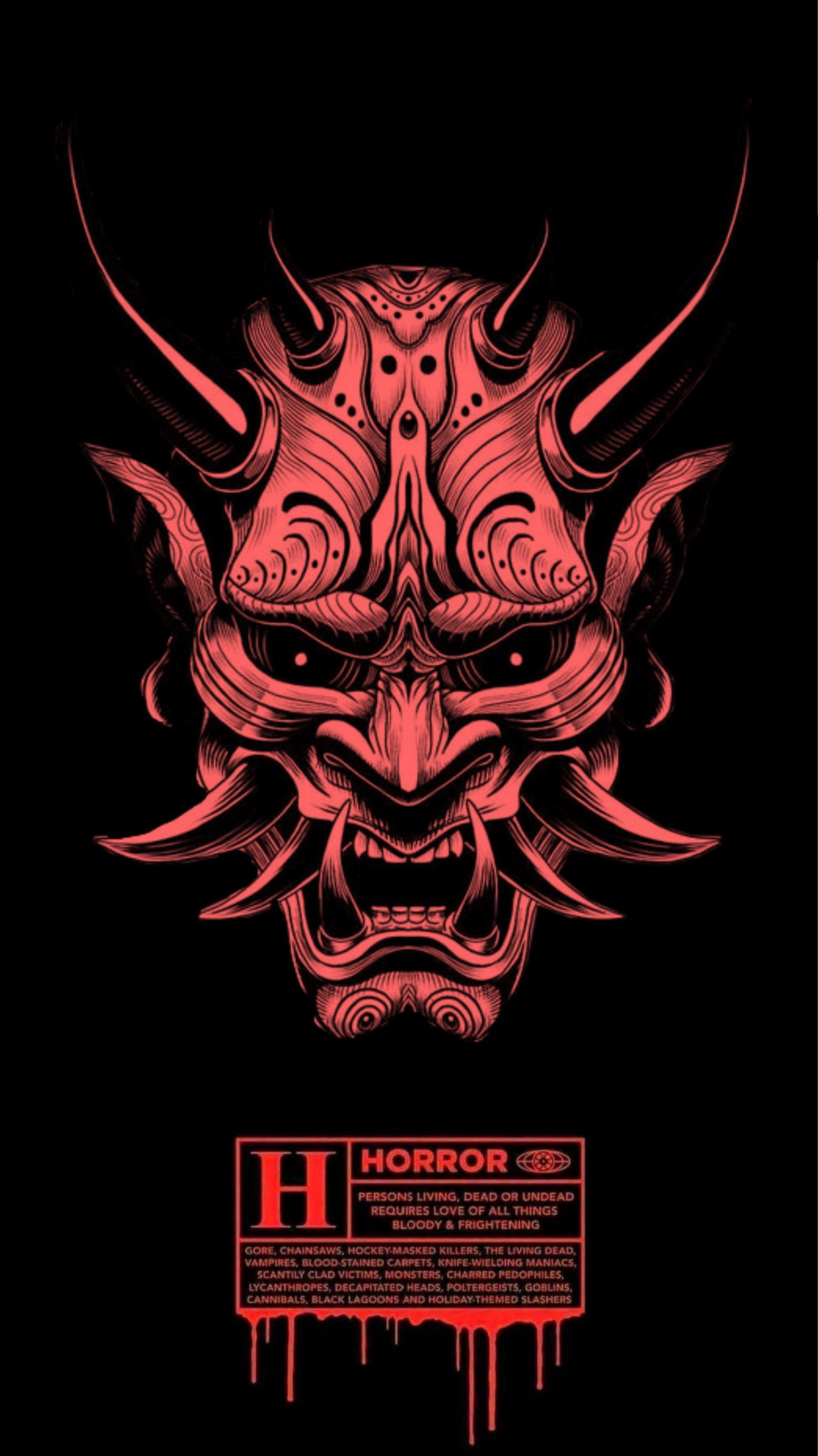 Demon Mask Wallpapers - Top Free Demon Mask Backgrounds - WallpaperAccess