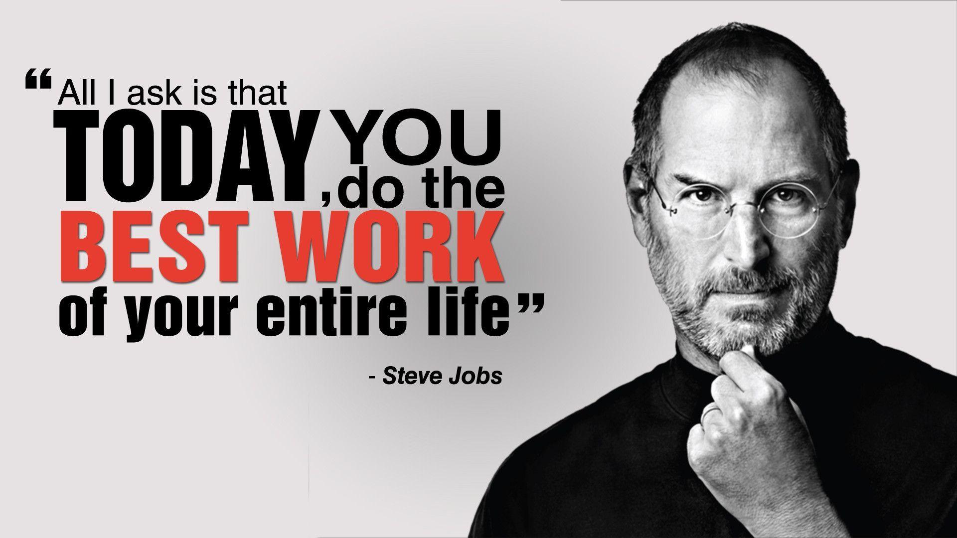 Steve Jobs Quotes Wallpapers - Top Free Steve Jobs Quotes Backgrounds -  WallpaperAccess