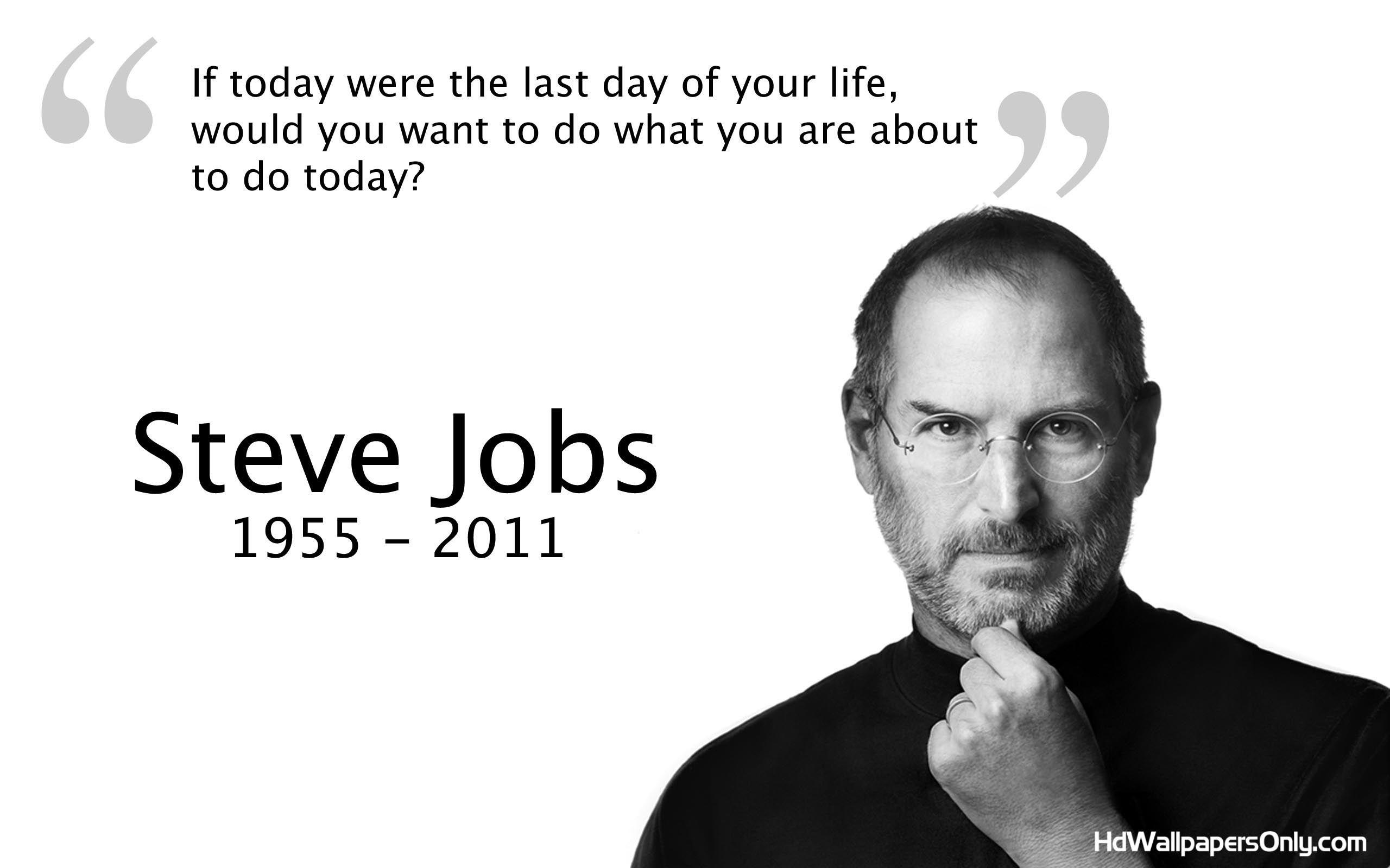 Steve Jobs Quotes Wallpapers - Top Free Steve Jobs Quotes Backgrounds