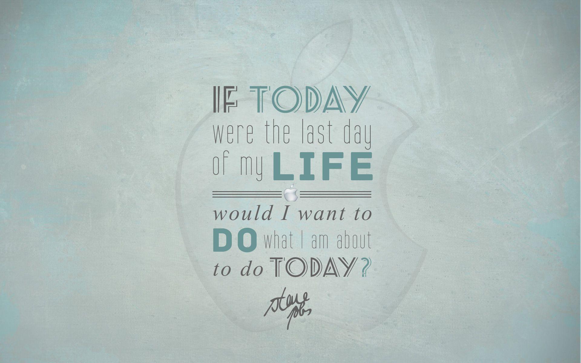 1920x1200 Free Steve Jobs Quote Wallpaper