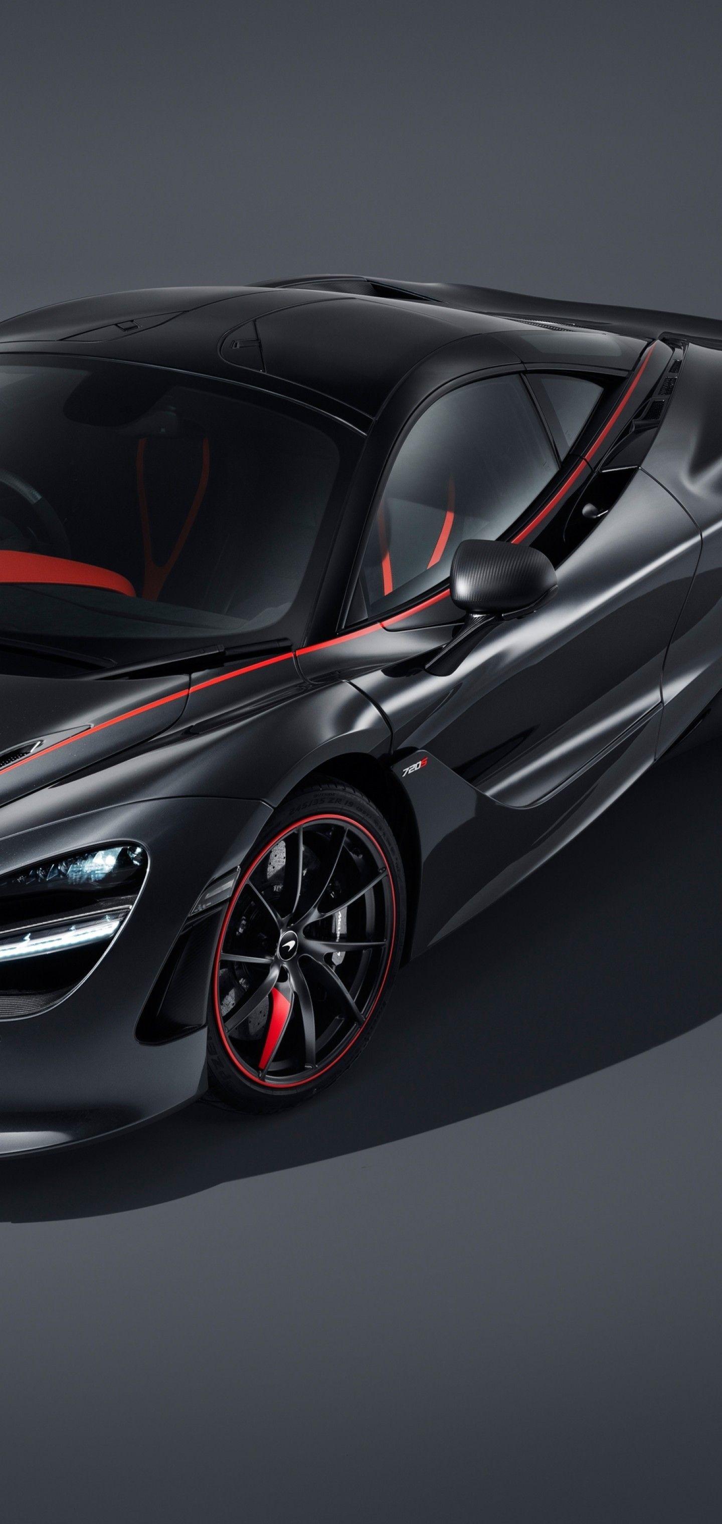 1440x3040 Download 1440x3040 Mclaren 720s Stealth, Black And Red Concept