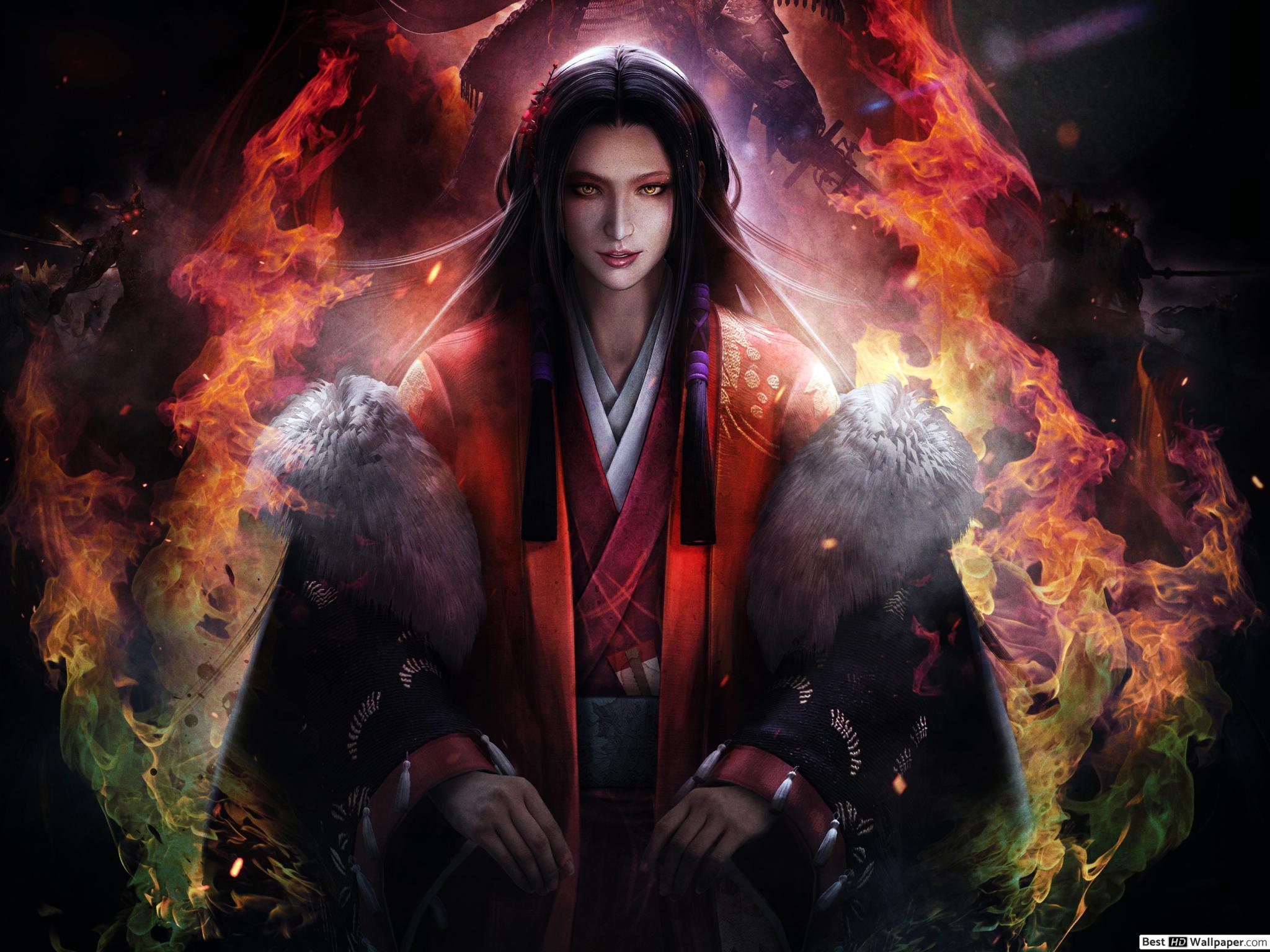 2048x1536 Apple iPad Air 1 & Nine Tailed Fox