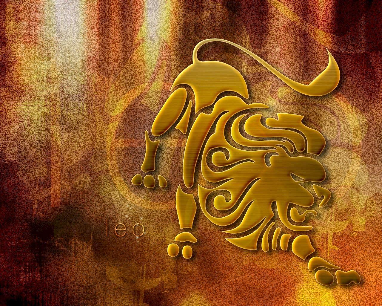 1280x1024 Leo Zodiac Wallpaper
