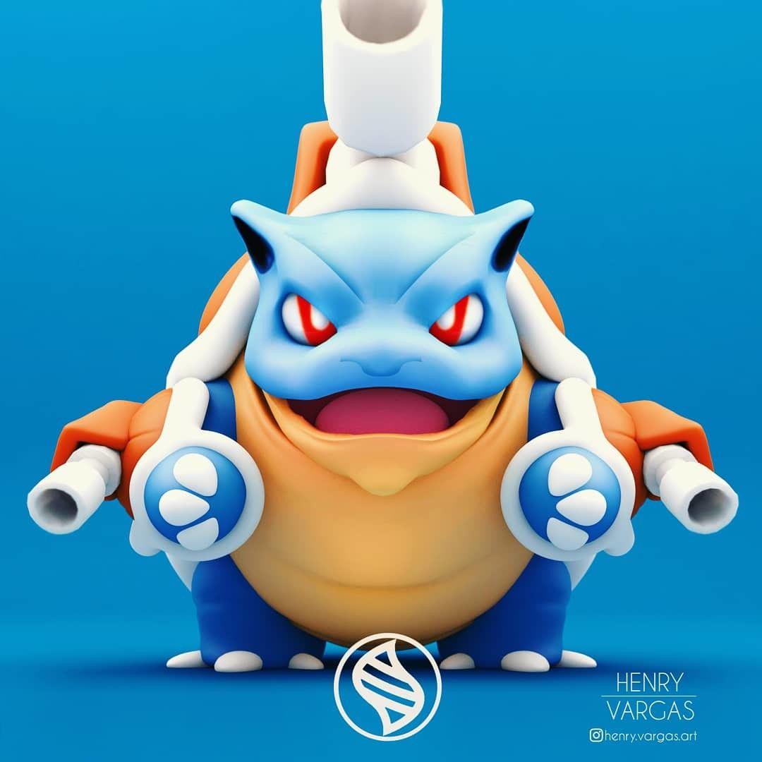 1080x1080 Mega Blastoise, Henry Vargas. Pokemon fofo, Pessoas