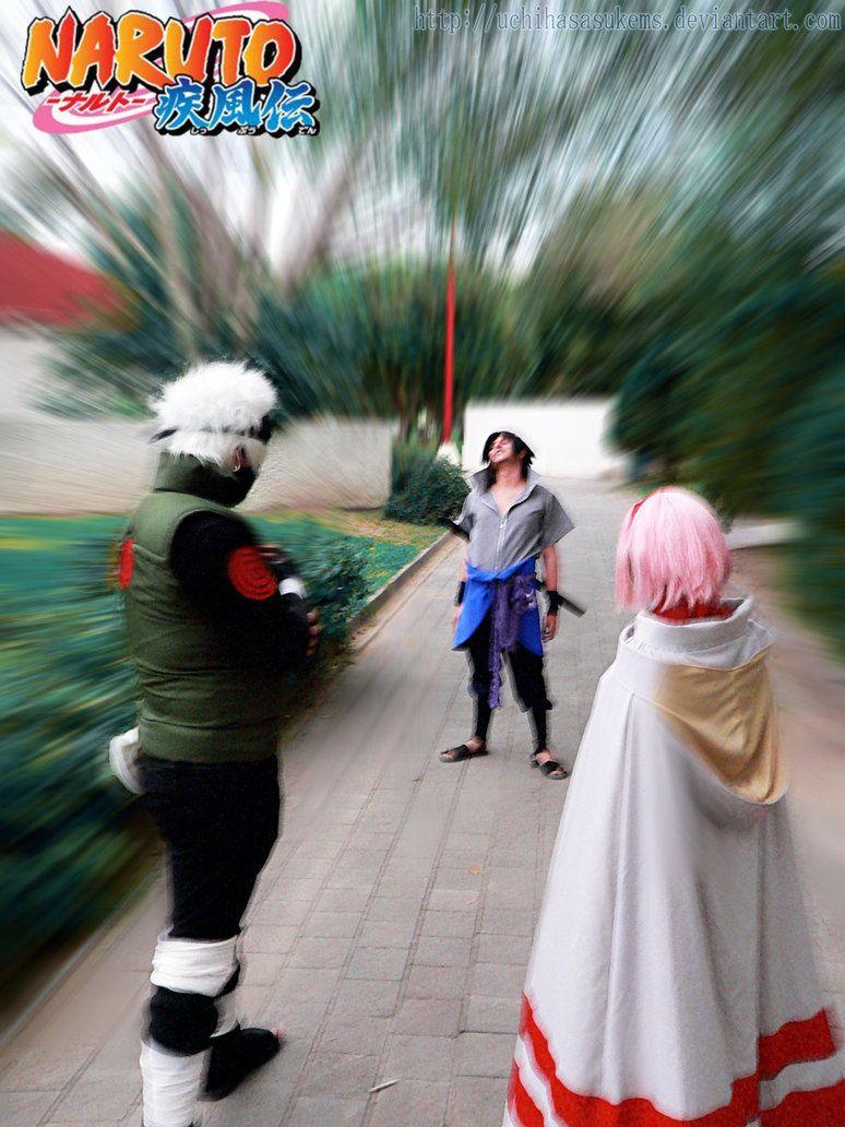 774x1032 Evil Sasuke and Team Kakashi