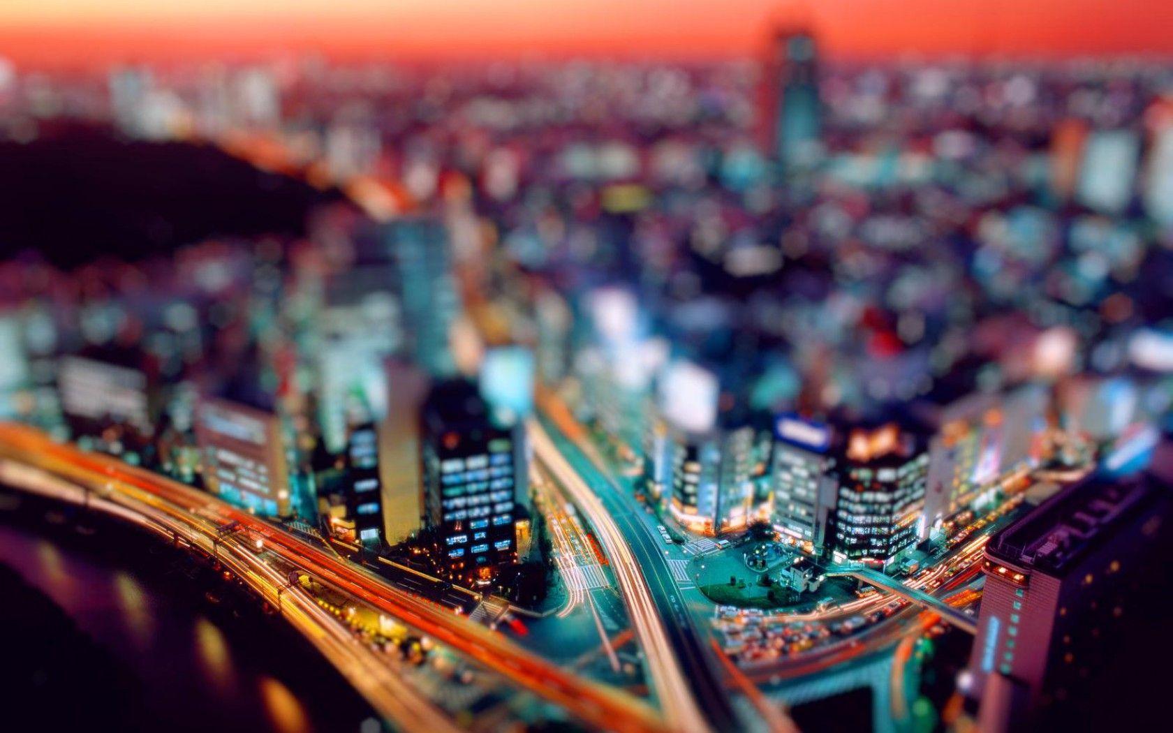 1680x1050 Tilt Shift City Computer Wallpaper 50086 1680x1050px