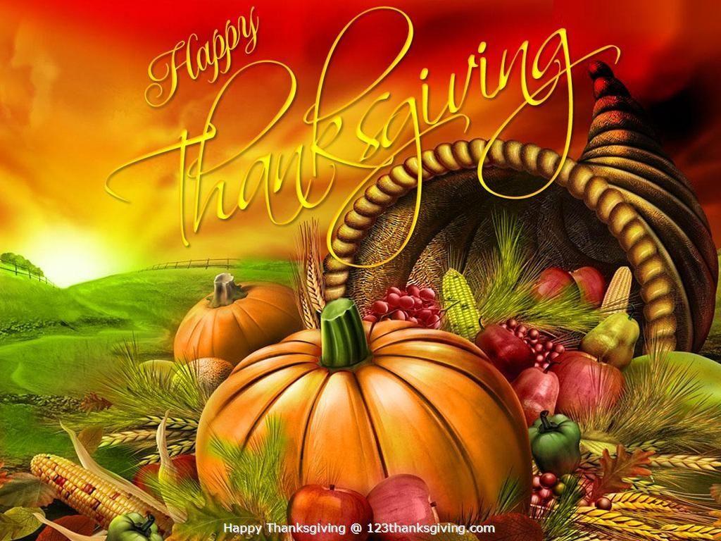1024x768 Thanksgiving Computer Wallpaper
