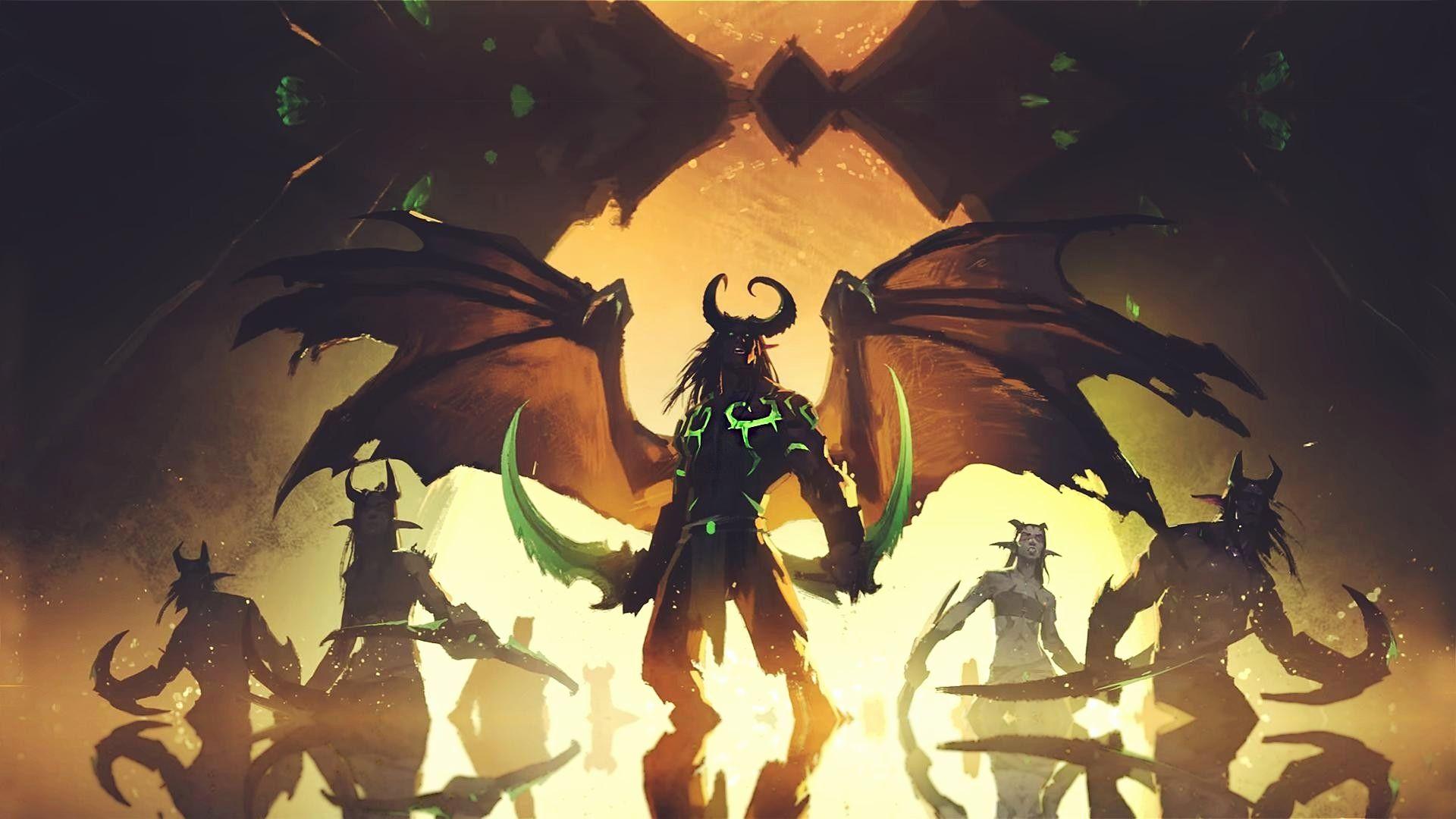 1920x1080 Elegant Wow Demon Hunter Wallpaper Ideas
