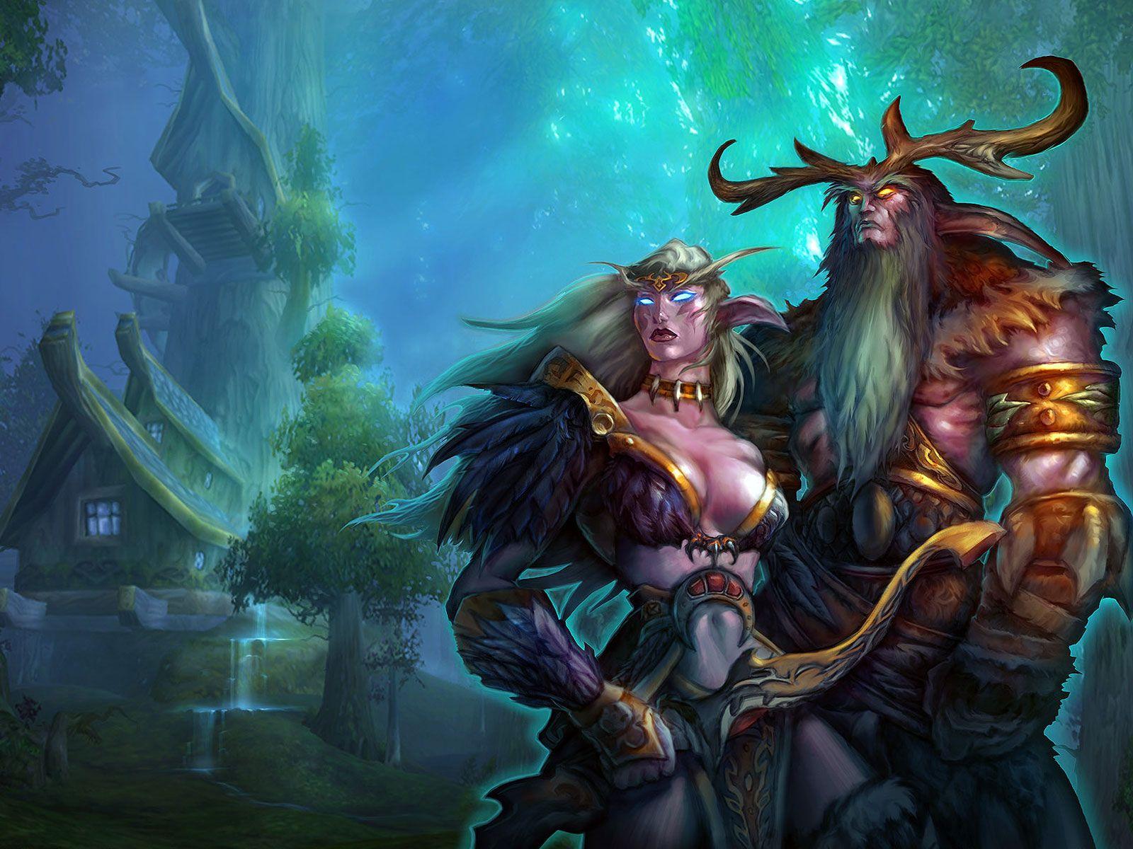 1600x1200 Wow hunter wallpaper