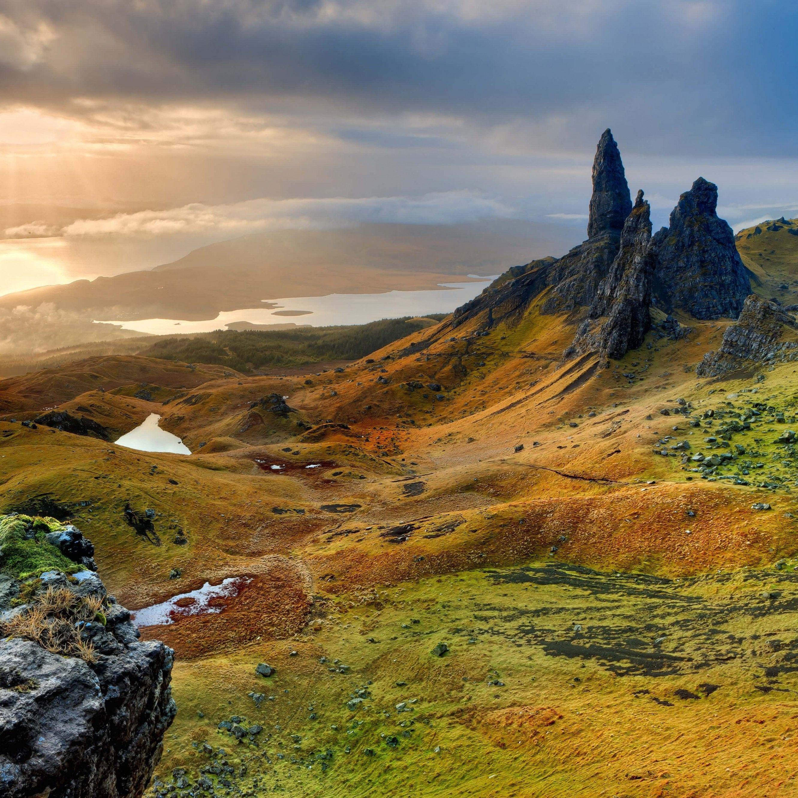 2662x2662 Scotland iPhone Wallpaper