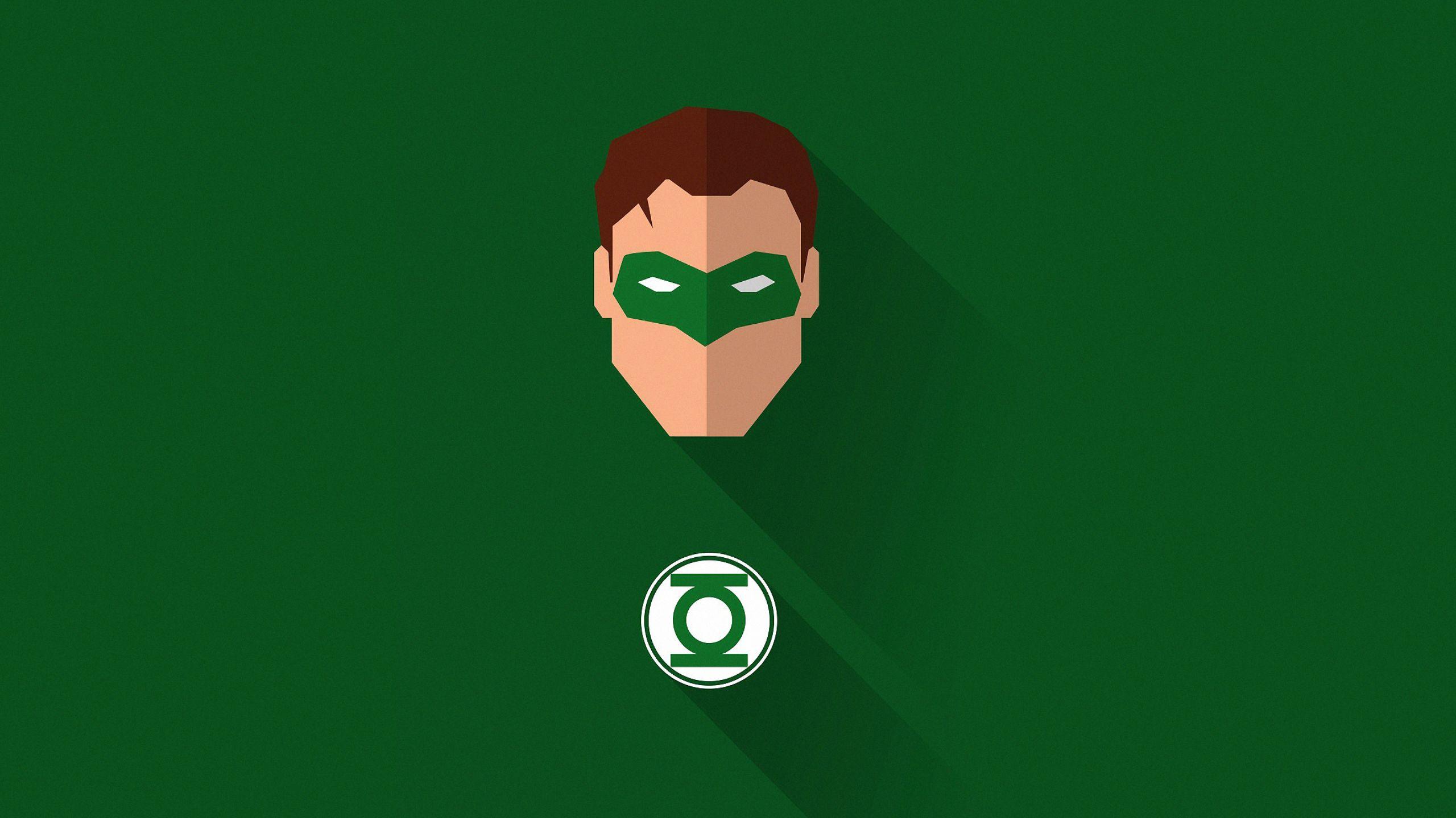 2560x1440 Green Lantern Minimal 1440P Resolution Wallpaper, HD