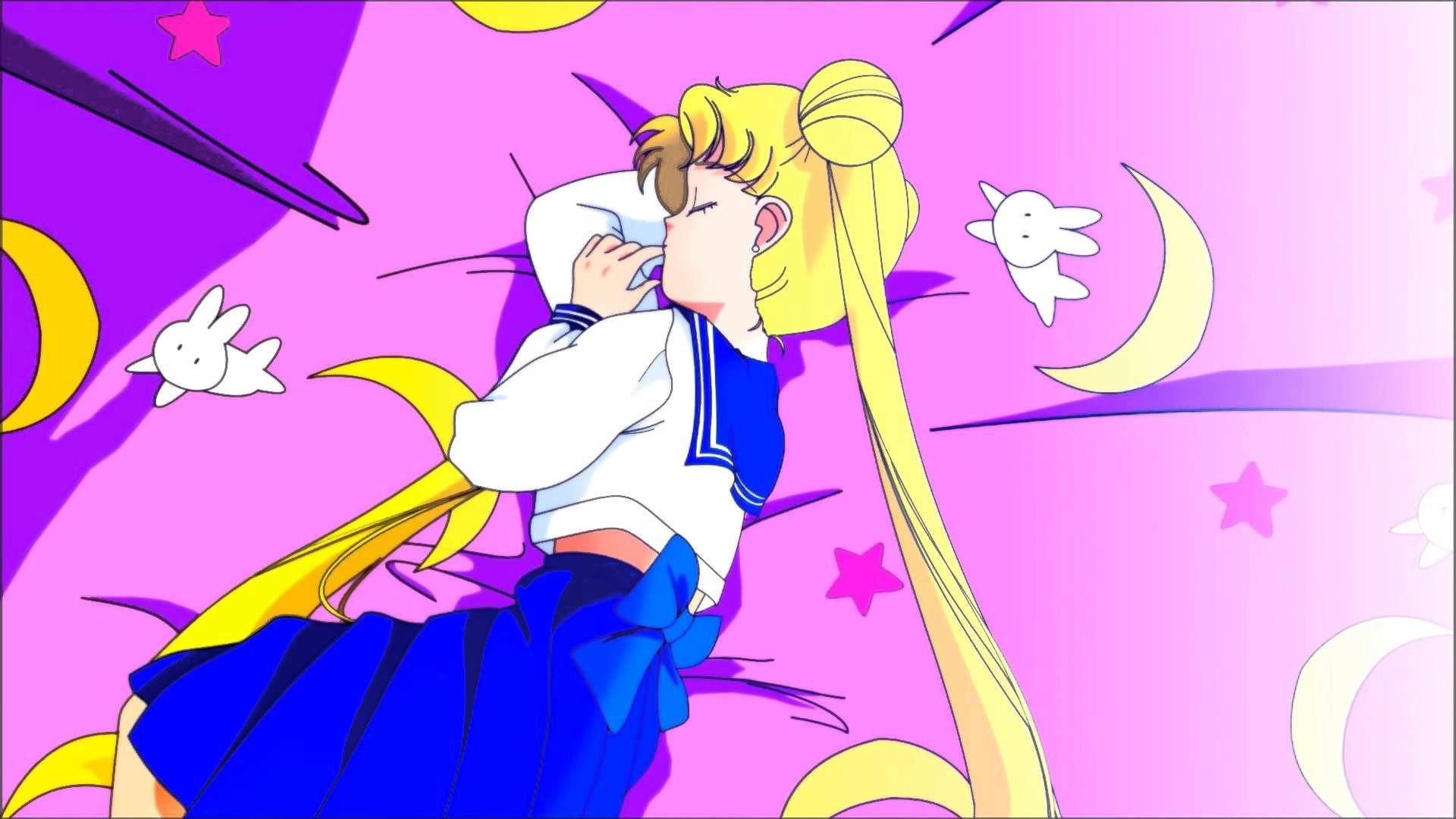 HD wallpaper Sailor Moon anime girls  Wallpaper Flare