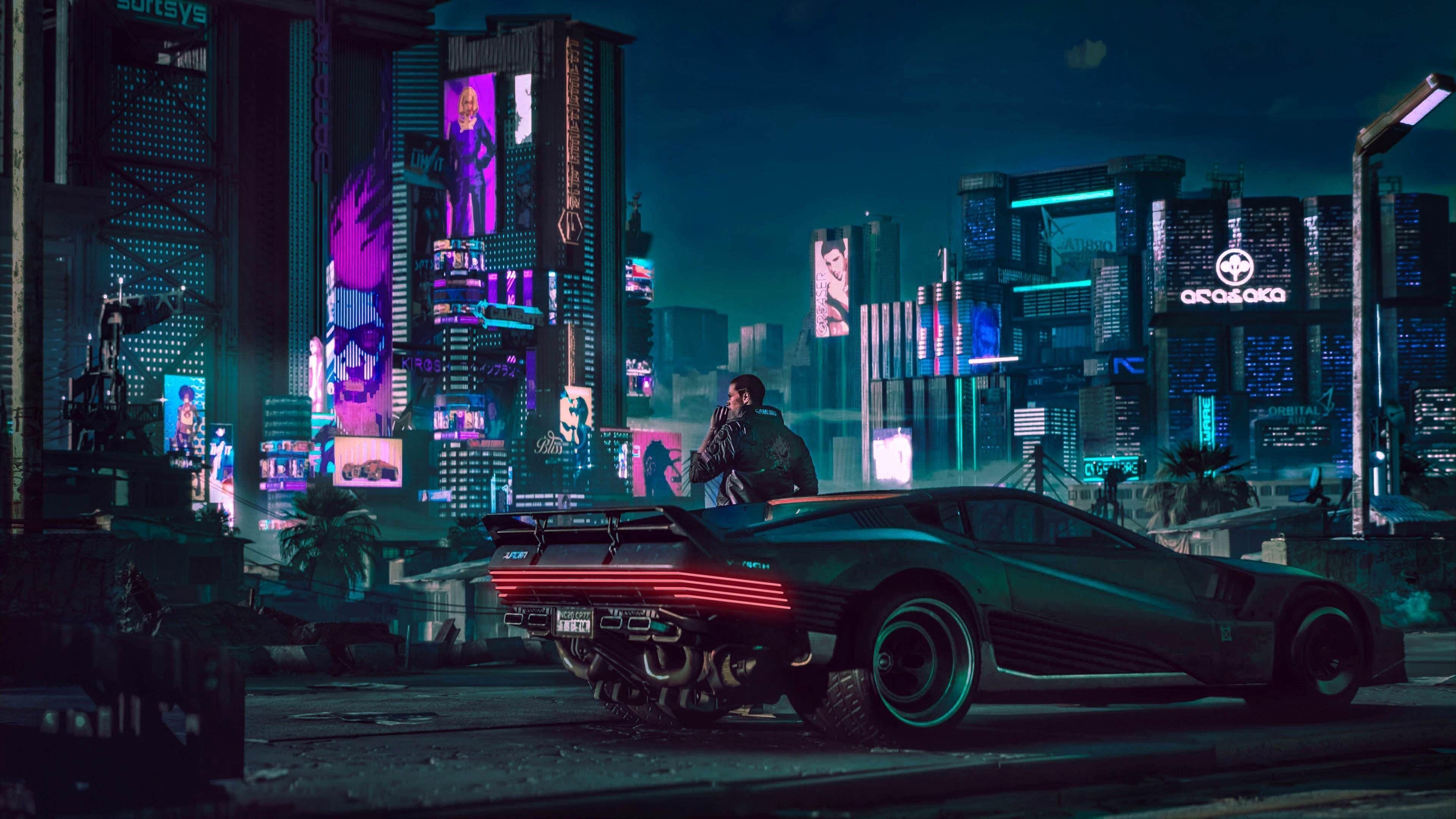 Cyberpunk 2077 Car Wallpapers Top Free Cyberpunk 2077 Car Backgrounds 