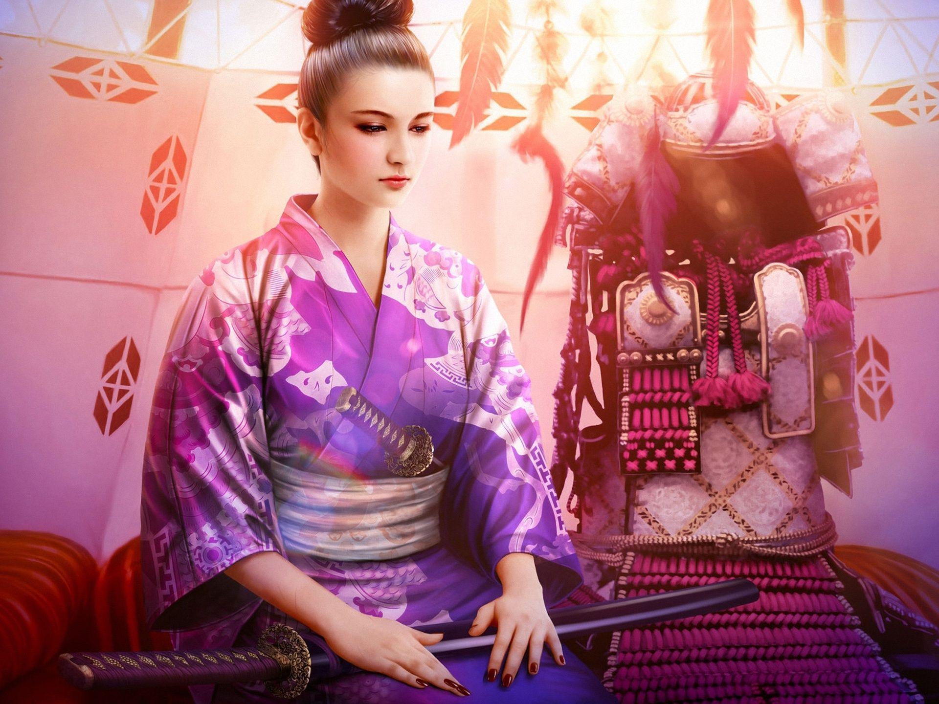 Kimono Girls Japanese Wallpapers Top Free Kimono Girls