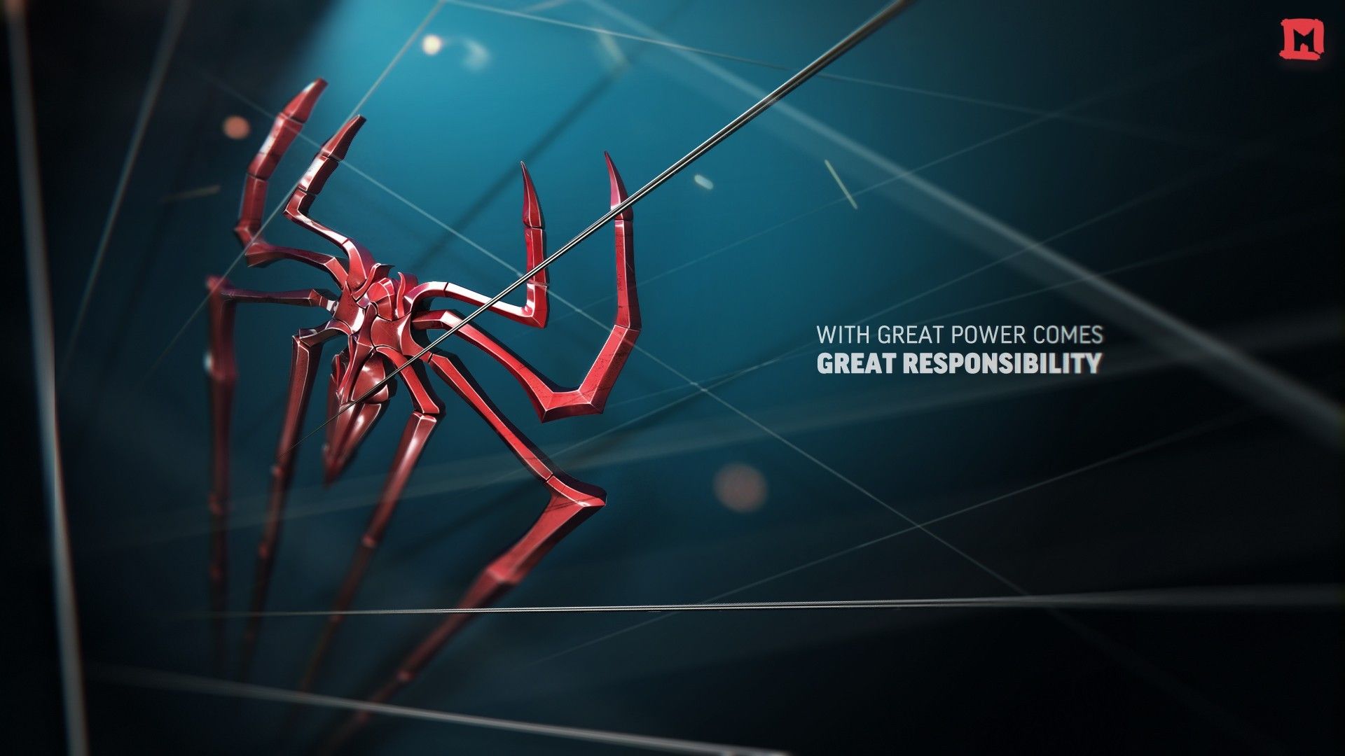 1920x1080 Spider Man, Quote, Spider Wallpaper HD / Desktop and Mobile Background