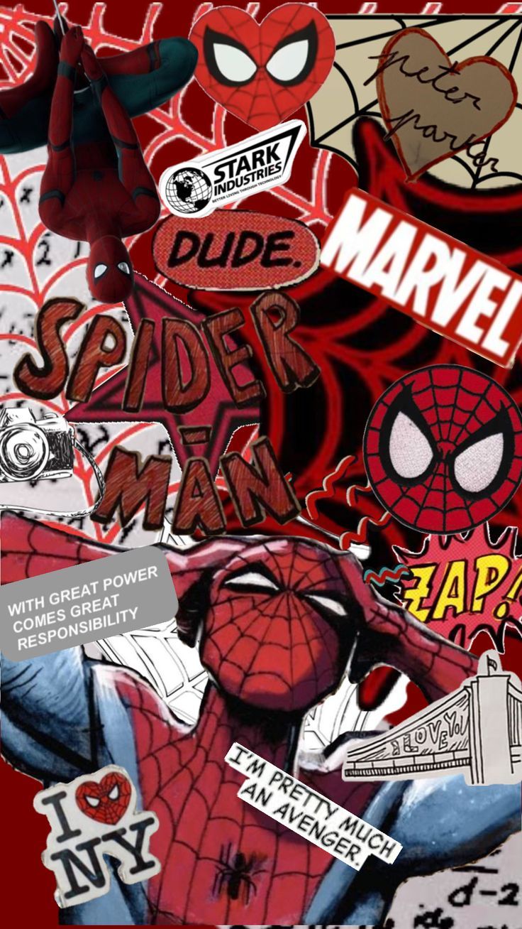 736x1308 Check out alissadelgado11's Shuffles. Spiderman theme, Image spiderman, Spiderman art sketch