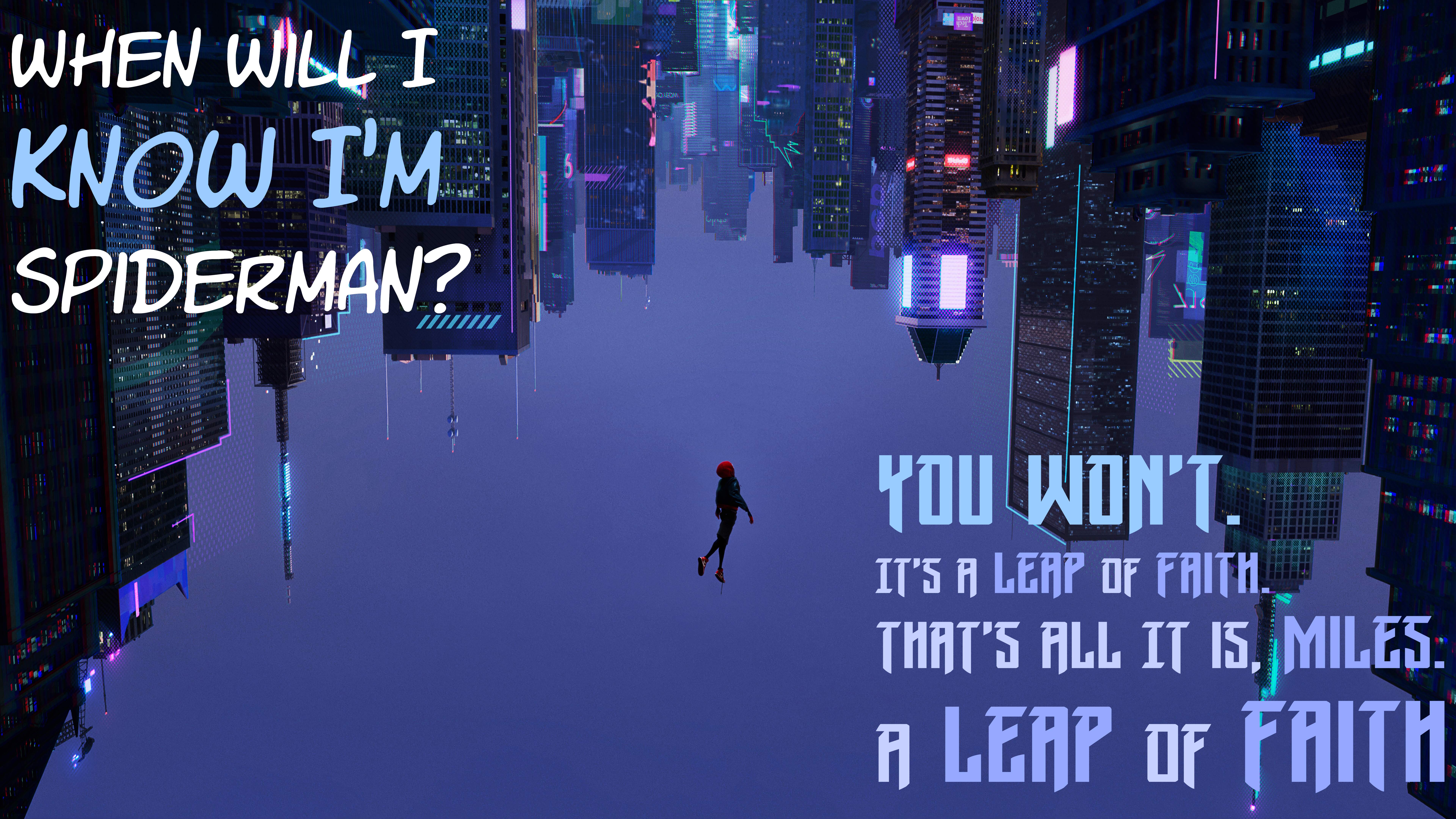 7680x4320 Miles Leap of Faith