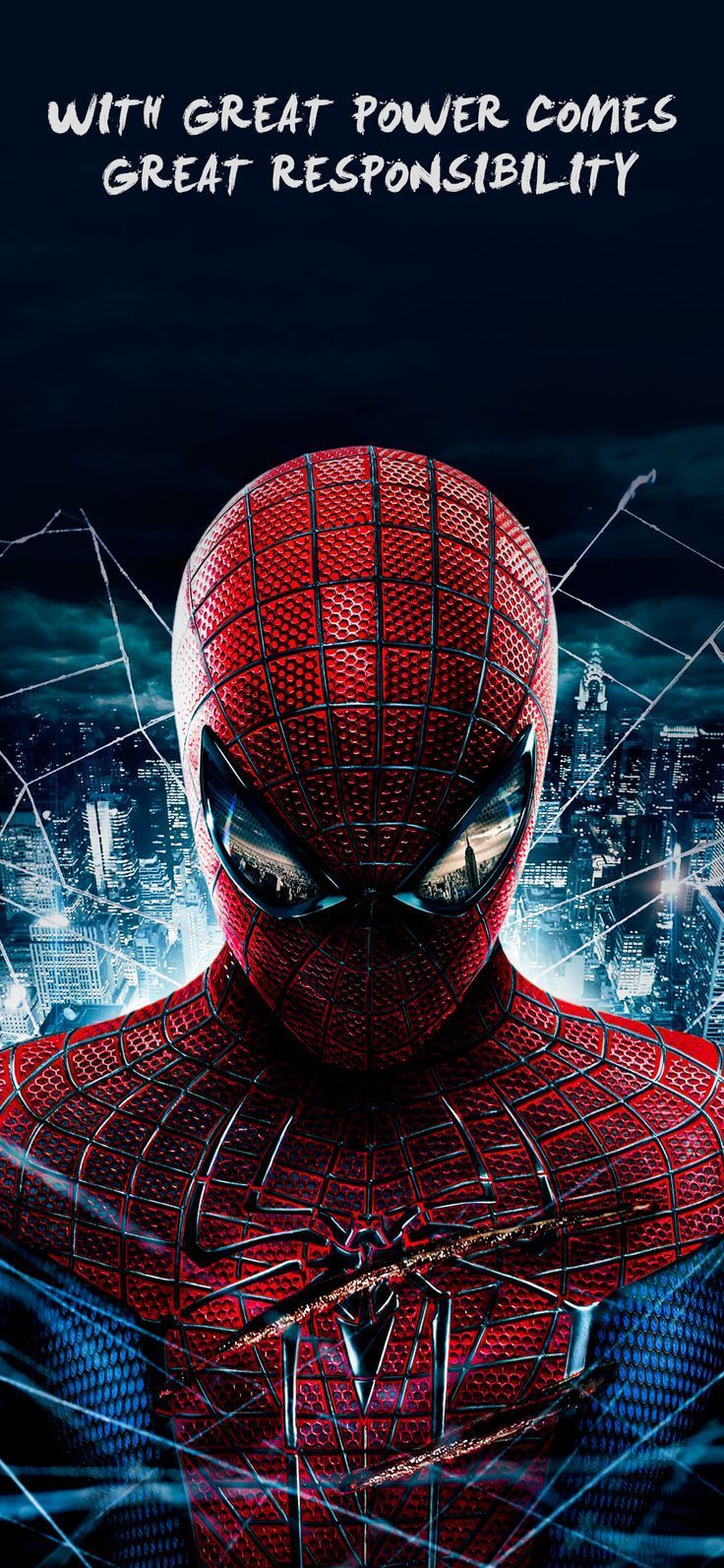 736x1593 Spiderman quote wallpaper for iPhone