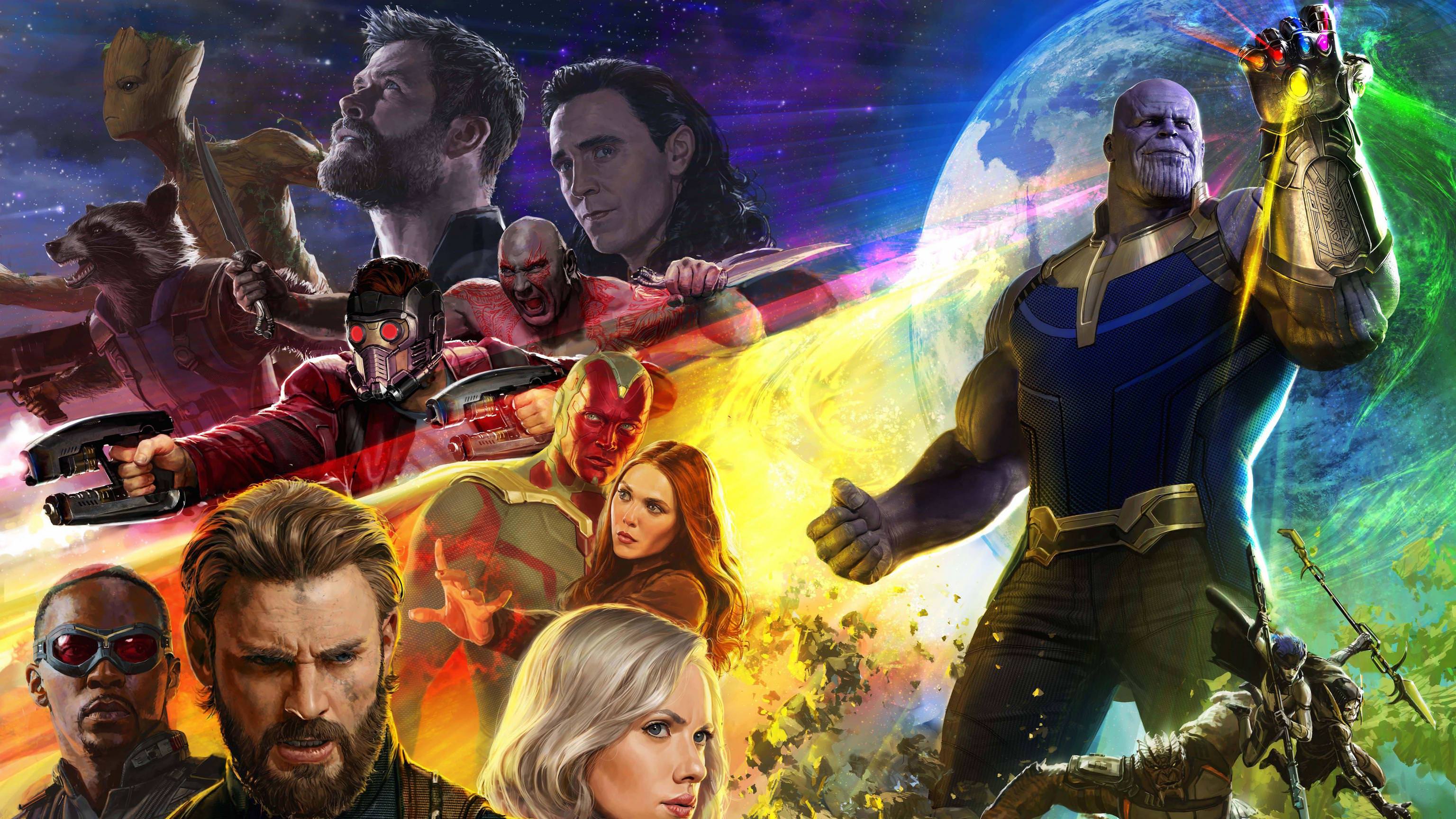 7680x4320 Avengers: Infinity War (2018) [Movie]