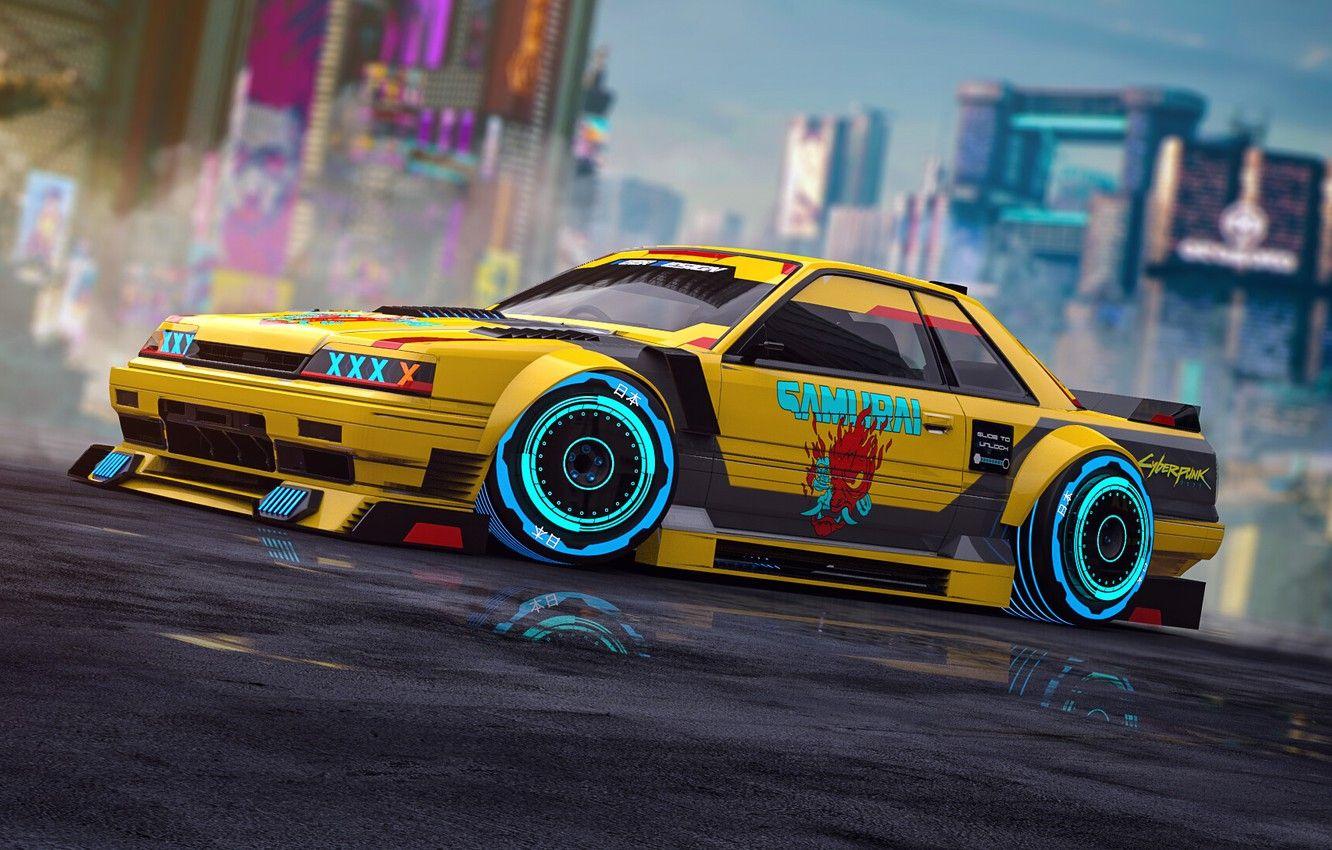 Cyberpunk 2077 Car 4K Wallpaper #3.2280