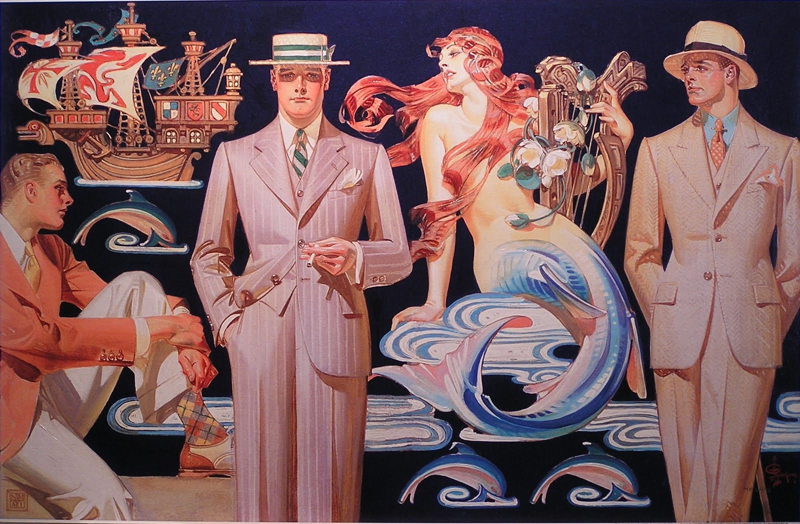 1600x1048 Today's Inspiration: J.C. Leyendecker:. a recluse locked in struggles of power and love in an ivory tower, driven by impossible goals that led to tragedy