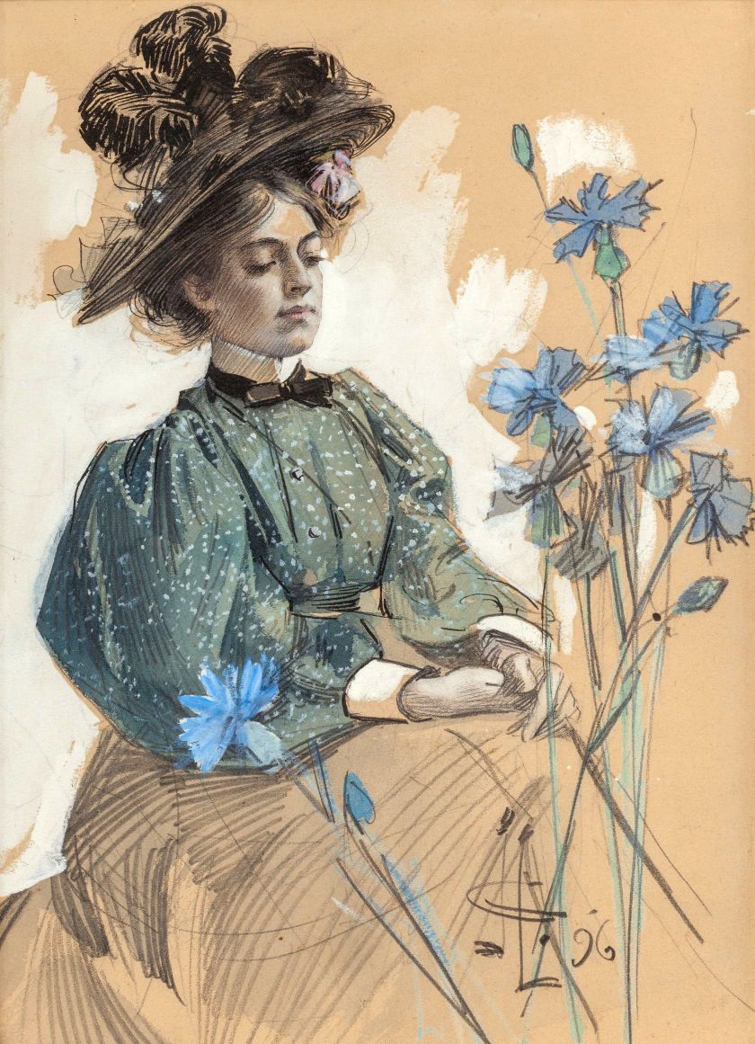 840x1161 Art Contrarian: J.C. Leyendecker's Women