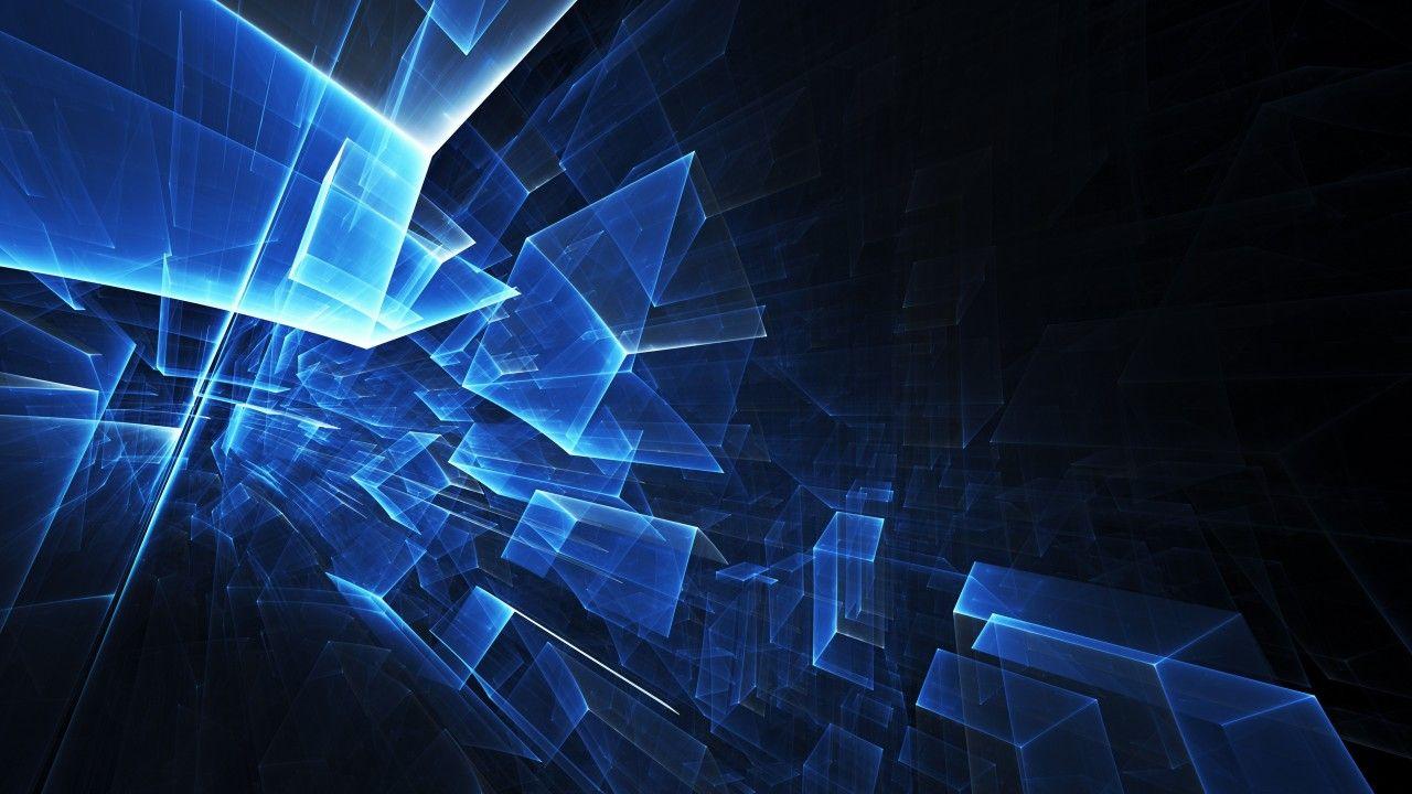 1280x720 Wallpaper polygon, 4k, 5k wallpaper, 8k, 3D, cube, green, orange