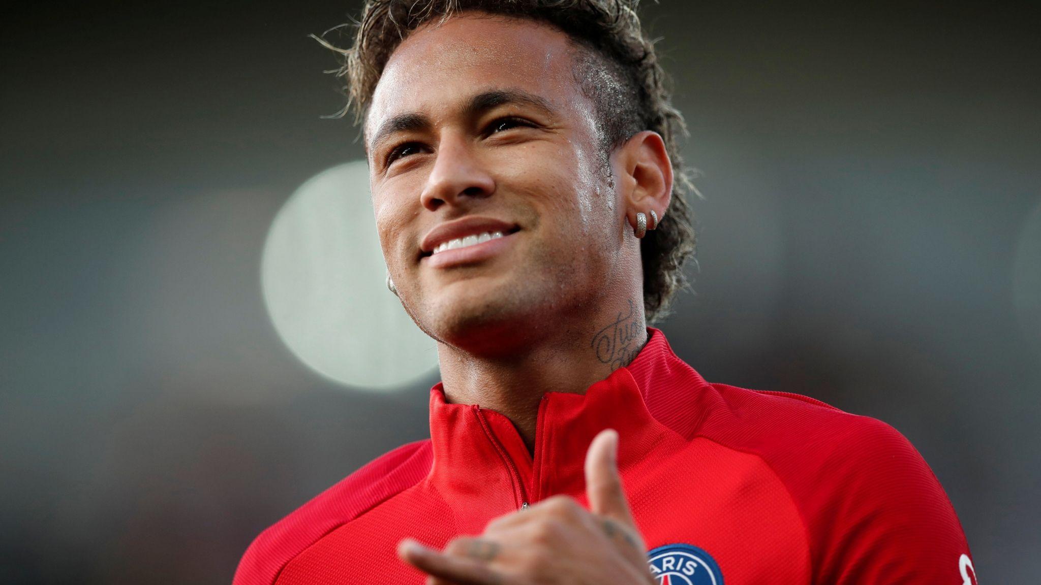 2048x1152 Download Neymar JR Ultra Wide monitor display wallpaper 2048x1152