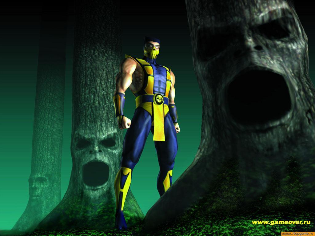1024x768 Desktop Wallpaper Mortal Kombat Games