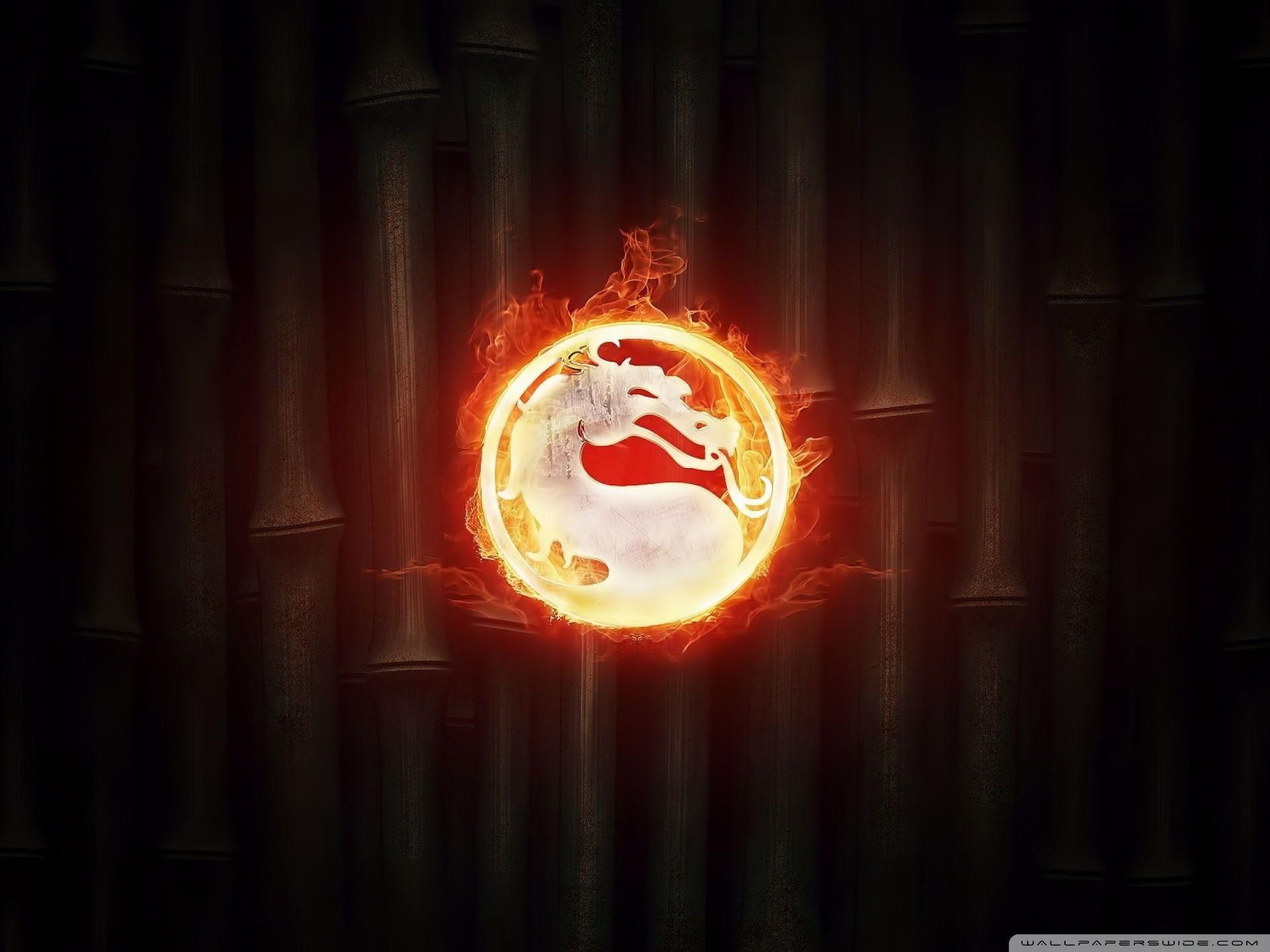 1920x1440 Mortal Kombat Logo Ultra HD Desktop Background Wallpaper