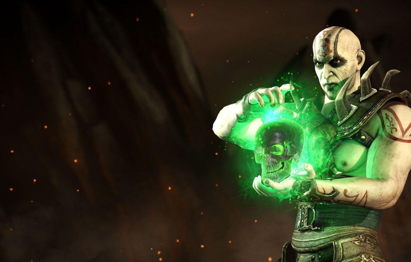 1332x850 Wallpaper sake, necromancer, Mortal Kombat X, Quan Chi image