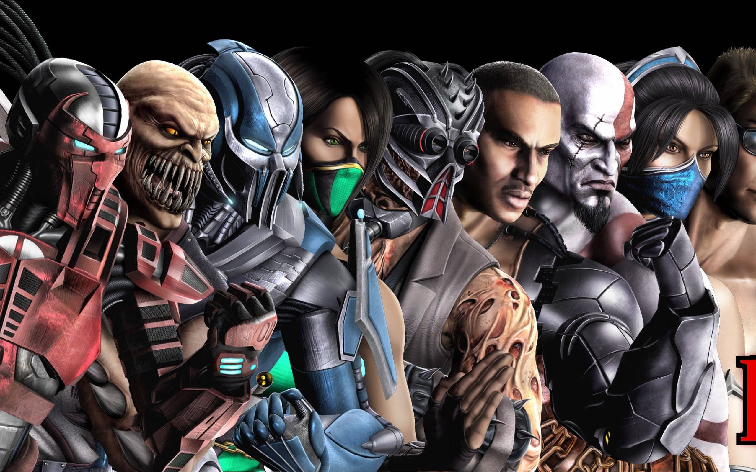 2560x1600 Mortal Kombat 9 Characters Wallpaper