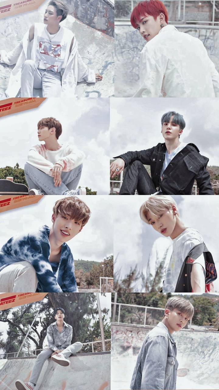 720x1280 Ateez Wave wallpaper
