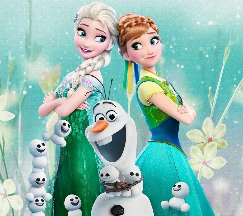 Frozen Fever Elsa Phone Wallpaper Elsa And Anna Photo The Best Porn Website