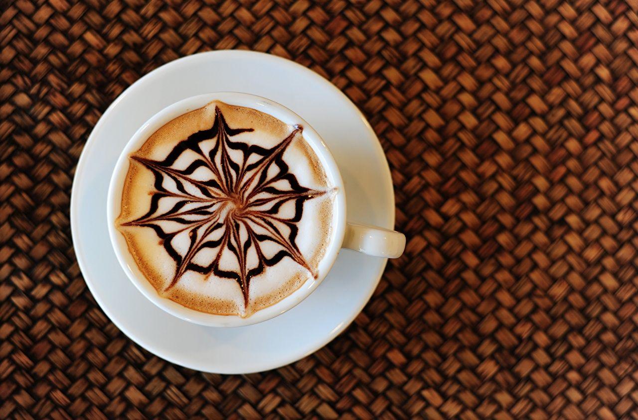 1280x844 Desktop Wallpaper Latte art Coffee Cappuccino Cup Food Saucer