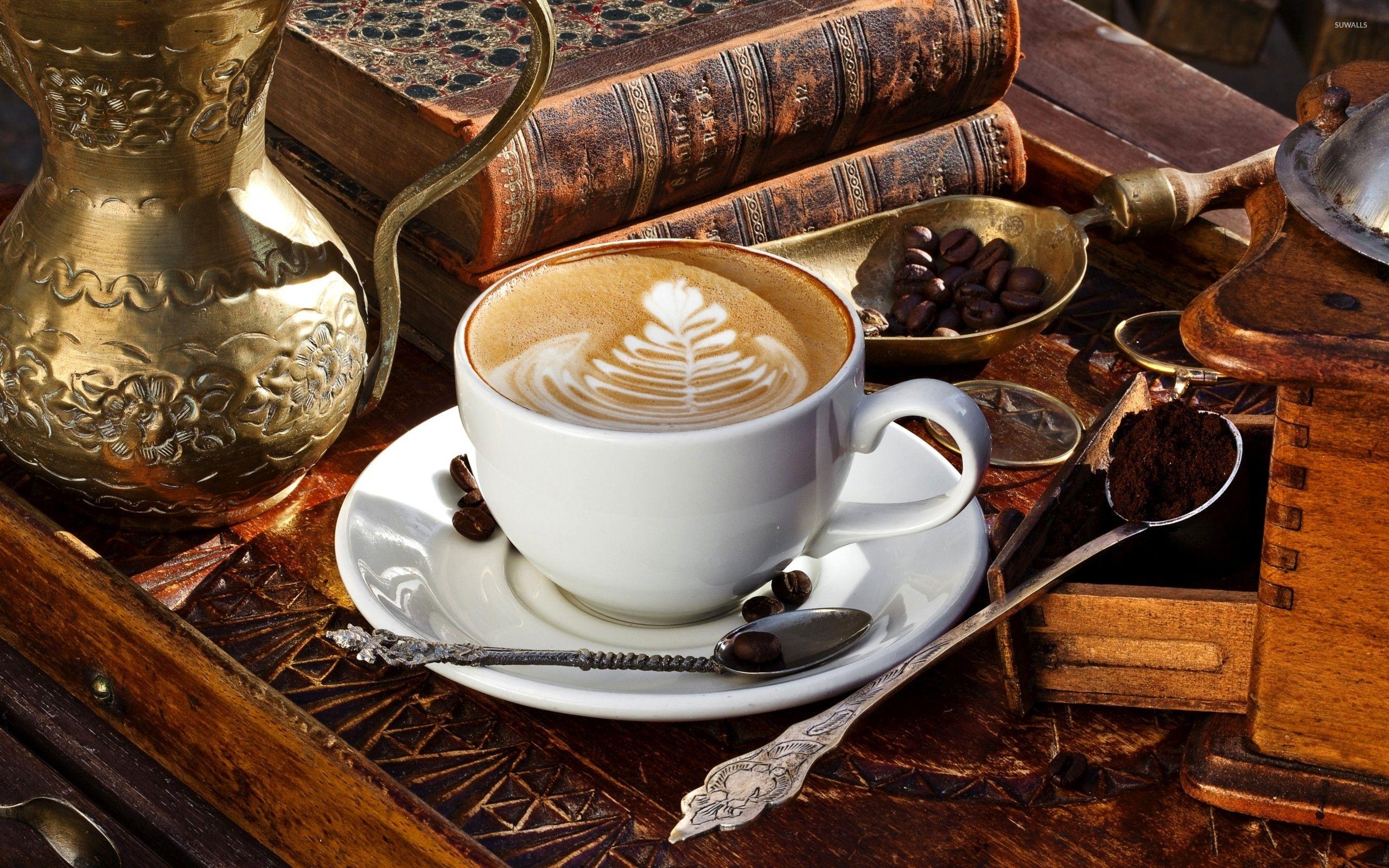 2560x1600 Art on coffee wallpaper wallpaper