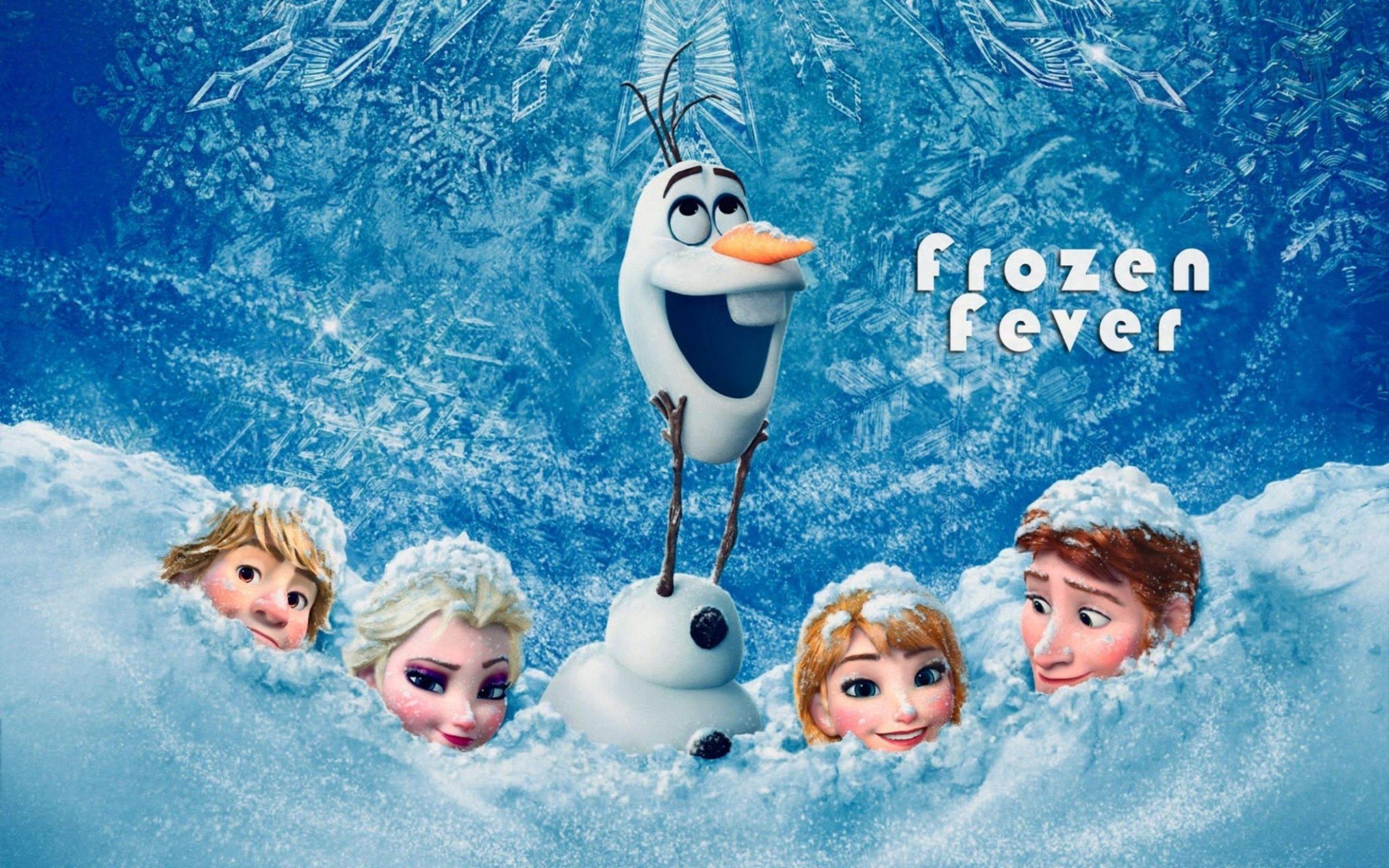 2560x1600 Frozen Fever Movie 2015 Wallpaper: Desktop HD Wallpaper
